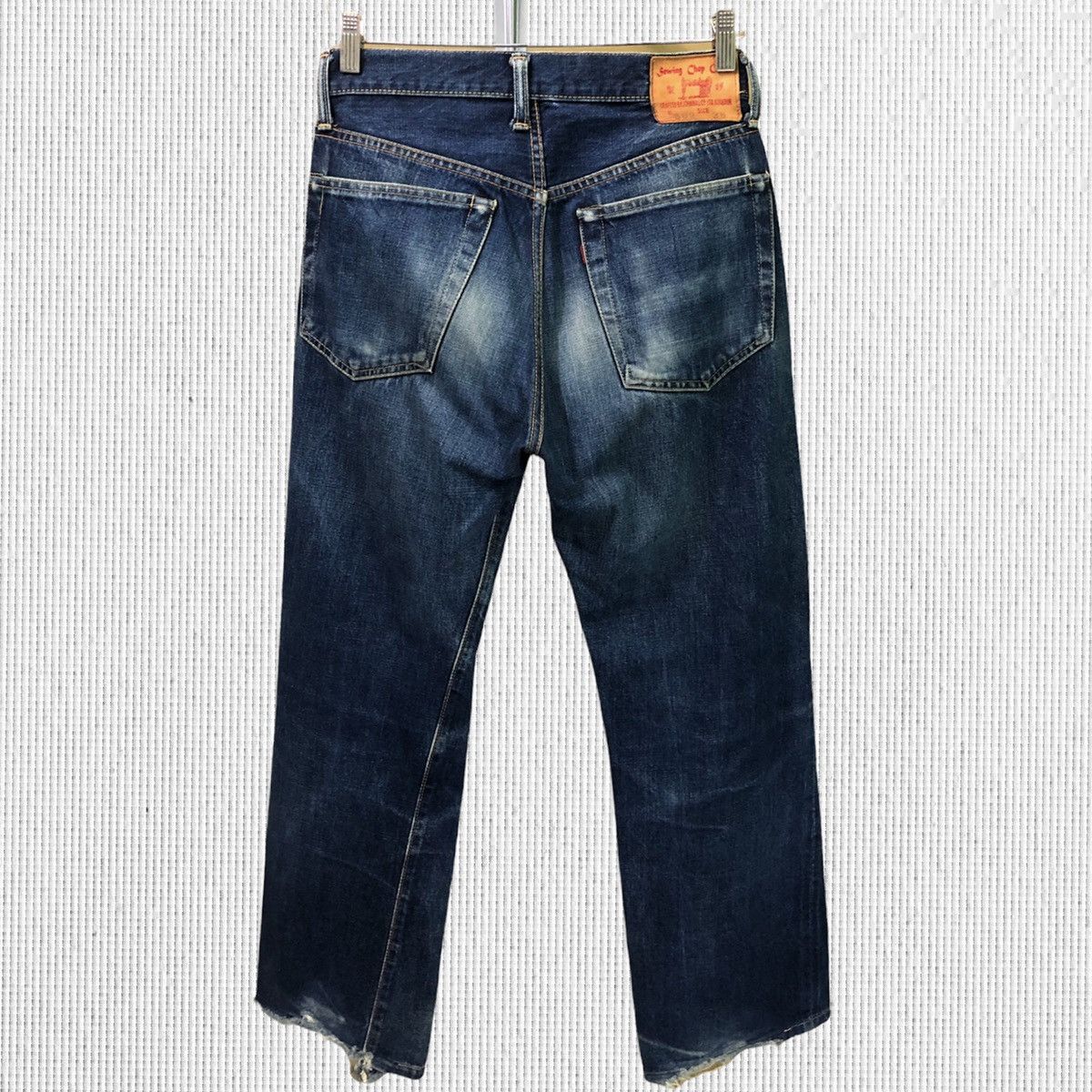 Japanese Brand Vintage Sewing Chop By John Bull Selvedge Denim Jeans Size US 28 / EU 44 - 1 Thumbnail