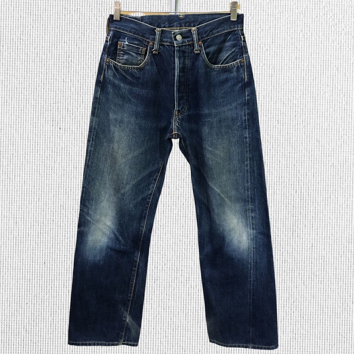 Japanese Brand Vintage Sewing Chop By John Bull Selvedge Denim Jeans Size US 28 / EU 44 - 2 Thumbnail