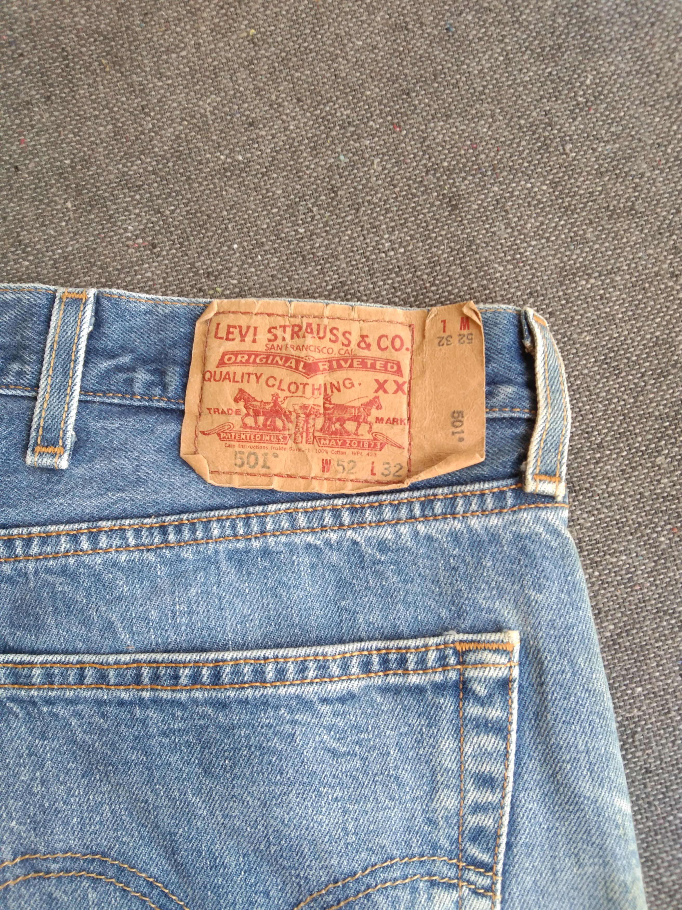 Levi's W50xL30 Vintage Levi's 501 Jeans Baggy Size US 44 / EU 60 - 5 Thumbnail