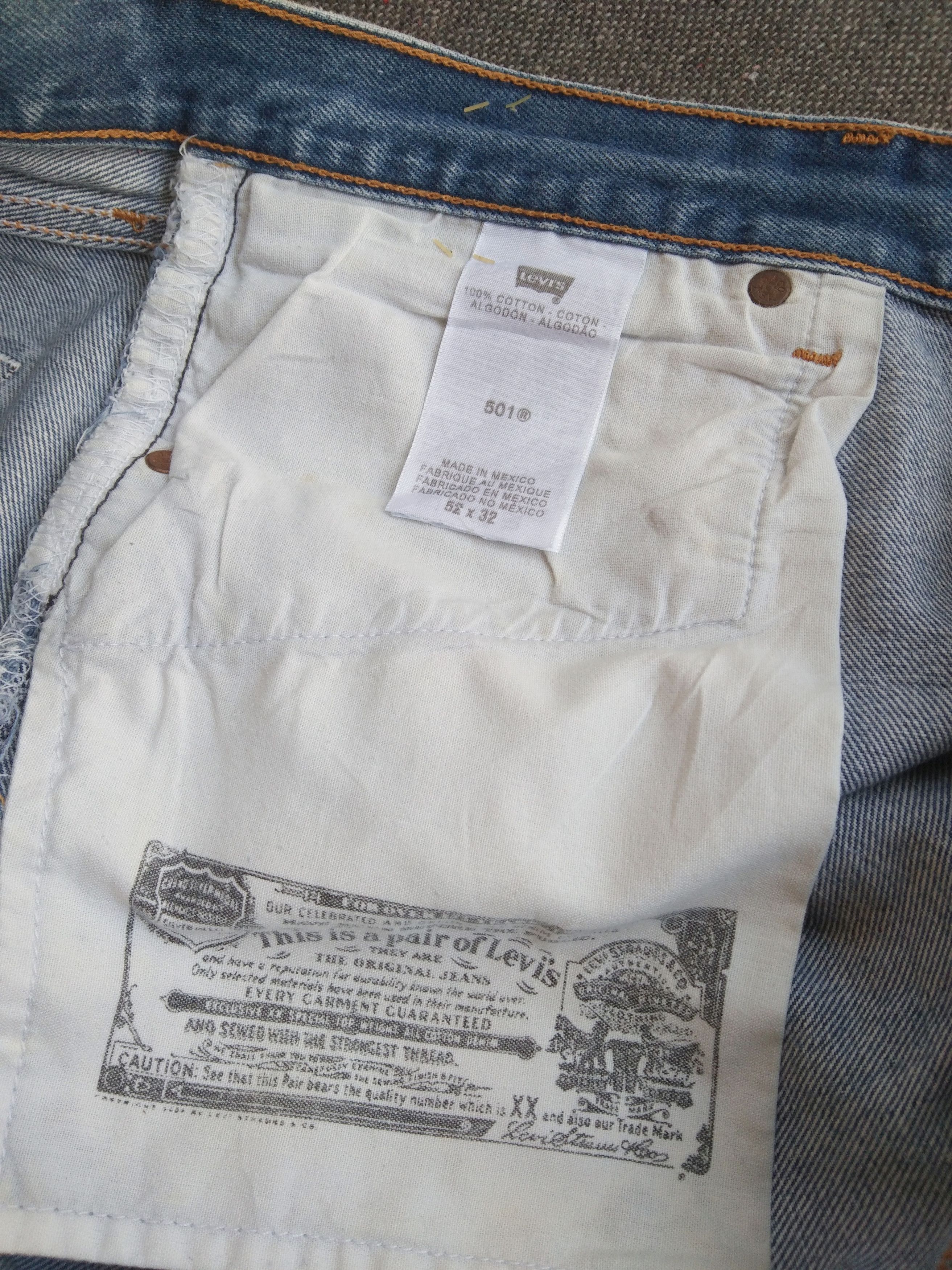 Levi's W50xL30 Vintage Levi's 501 Jeans Baggy Size US 44 / EU 60 - 10 Thumbnail