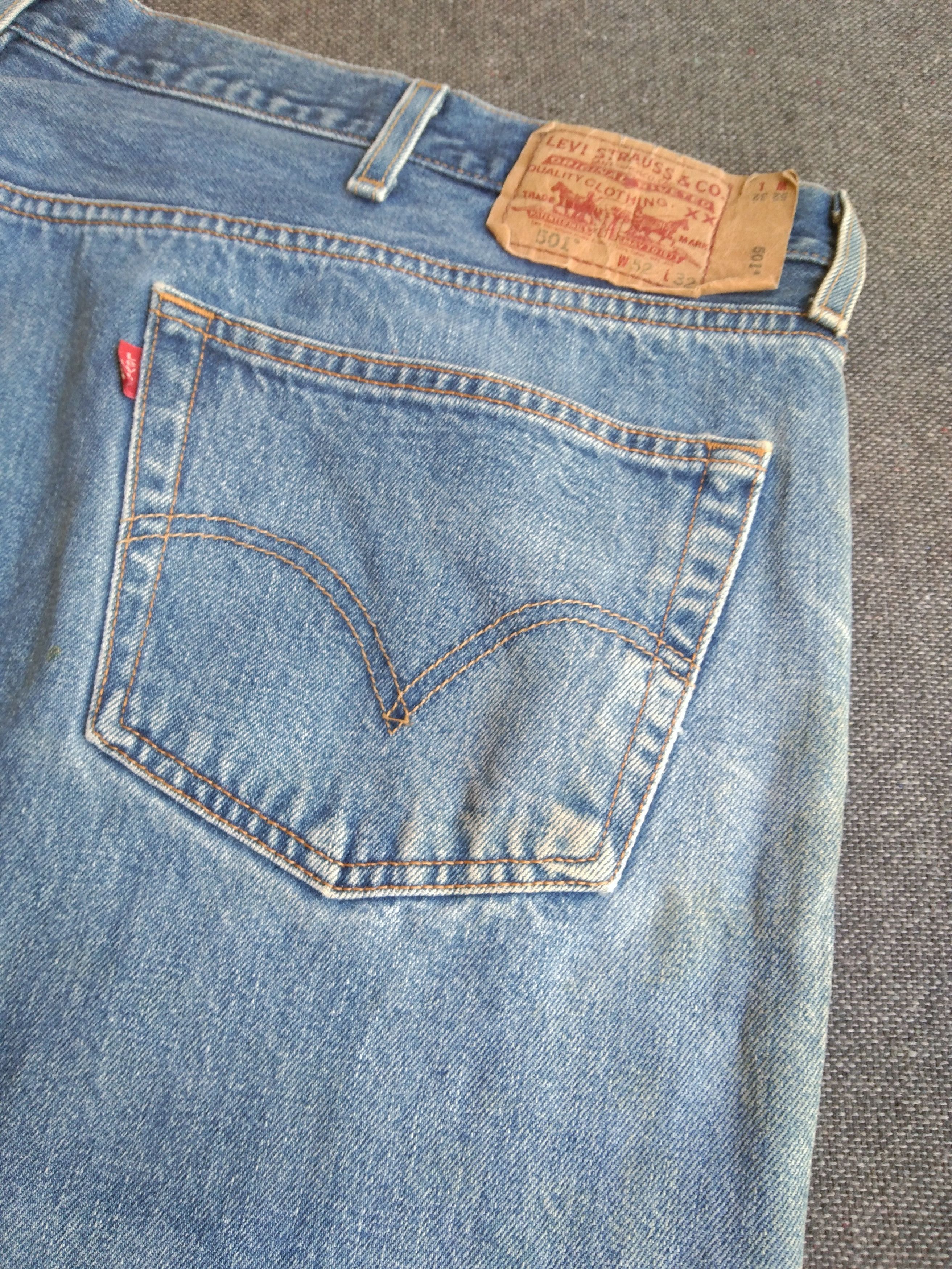 Levi's W50xL30 Vintage Levi's 501 Jeans Baggy Size US 44 / EU 60 - 4 Thumbnail