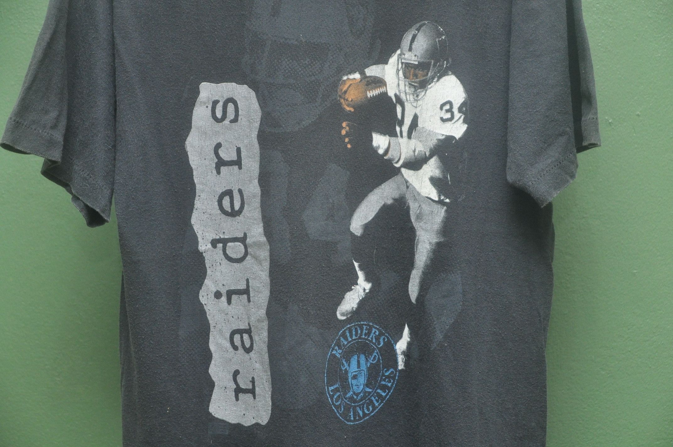 NFL Vintage Raiders Los Angeles NFL Made In Usa Shirt Size US L / EU 52-54 / 3 - 3 Thumbnail