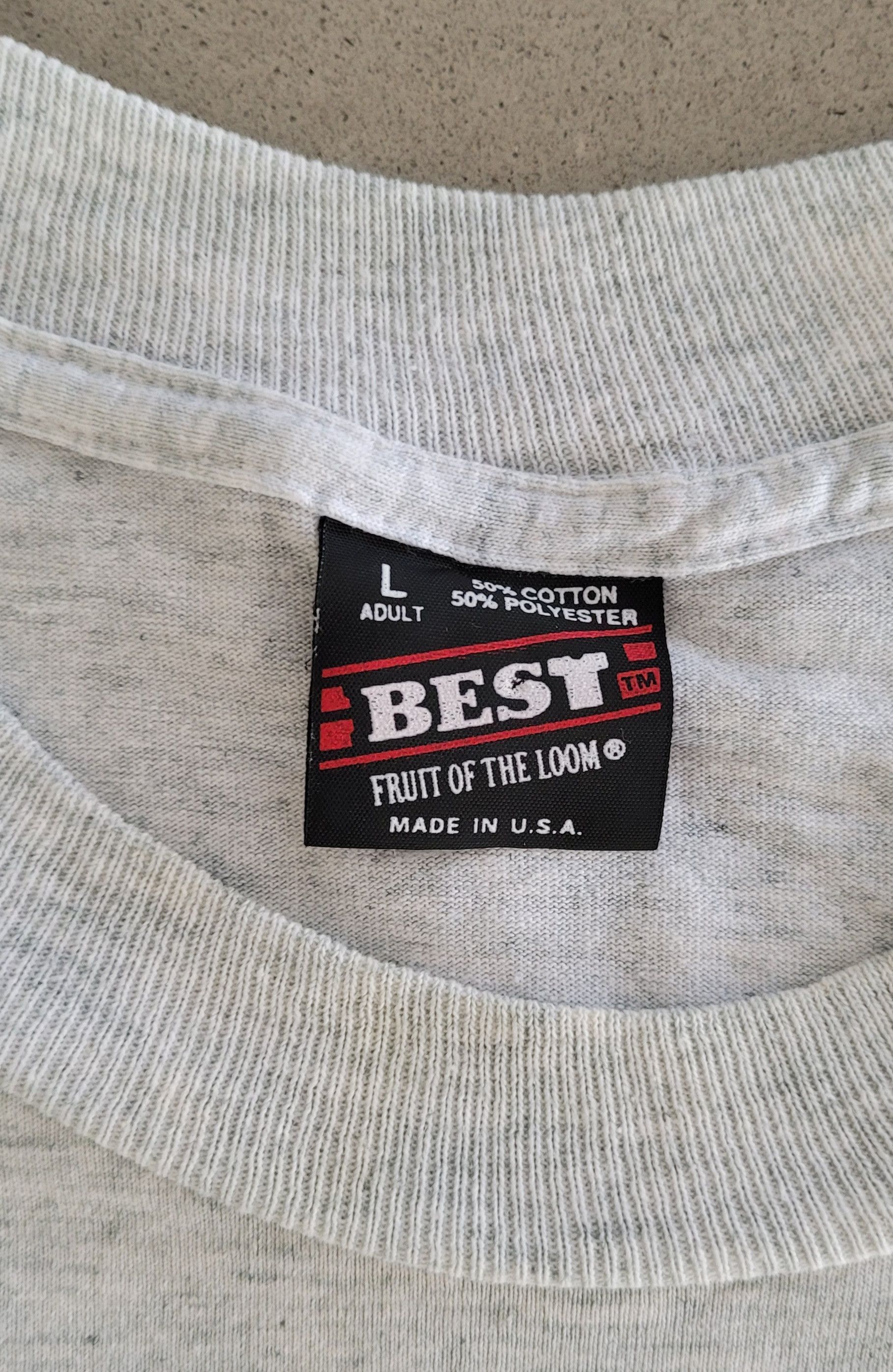 Fruit Of The Loom VINTAGE CHICAGO BULLS 3-PEAT TEE - NBA THREE PEAT Size US L / EU 52-54 / 3 - 4 Thumbnail