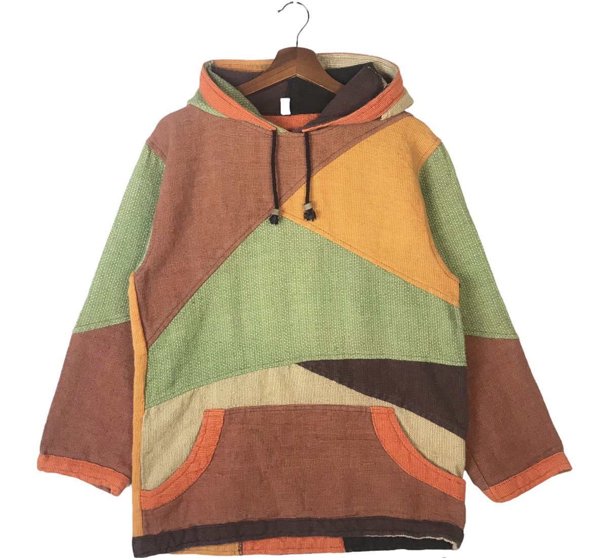 Designer × Vintage RARE❗️Vintage Ethnic Reworked Hoodie Kapital Like Hoodie Size US S / EU 44-46 / 1 - 1 Thumbnail