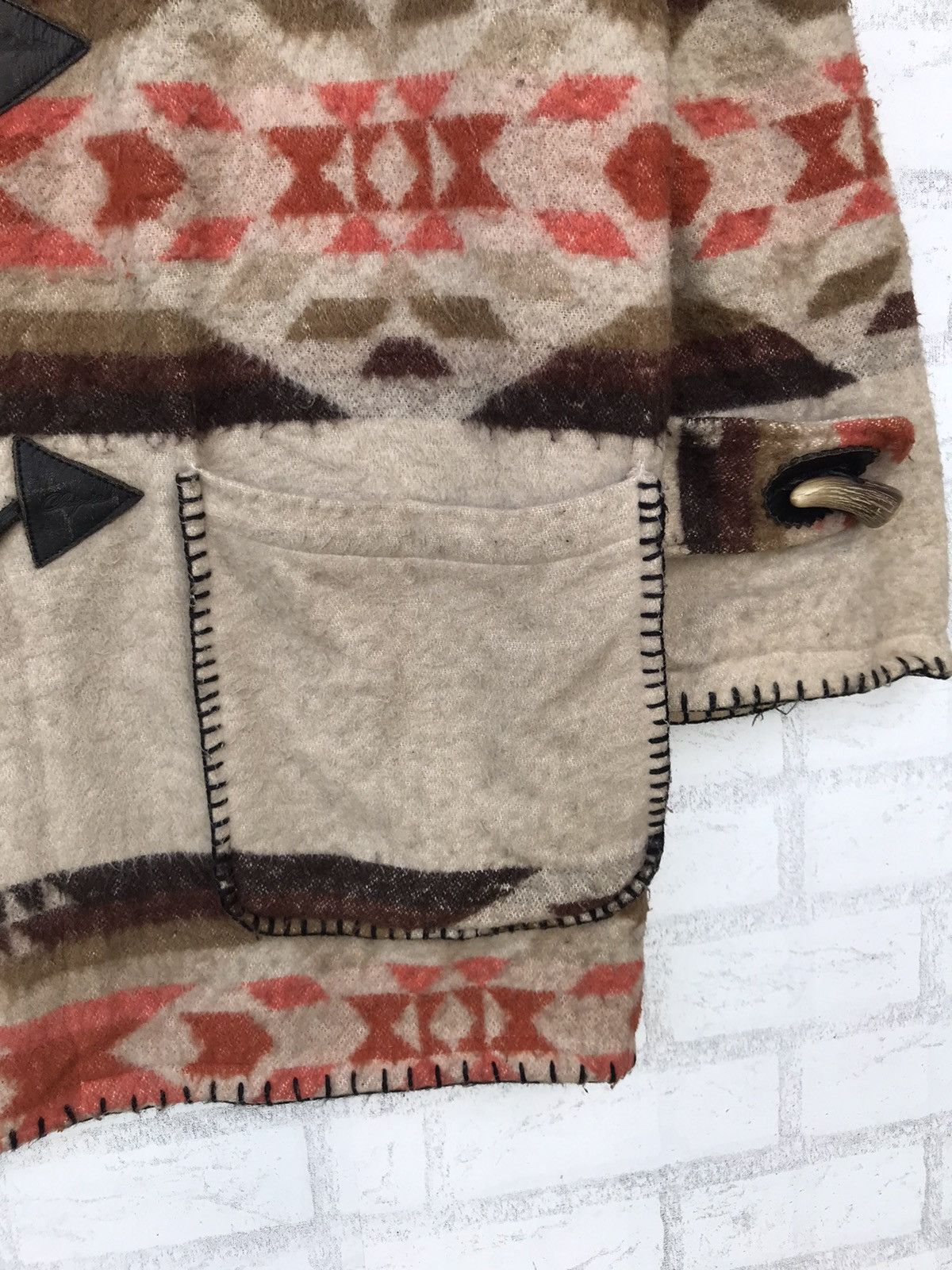 Handmade Japanese Chipie Wool Navajo Jacket Size US L / EU 52-54 / 3 - 9 Thumbnail