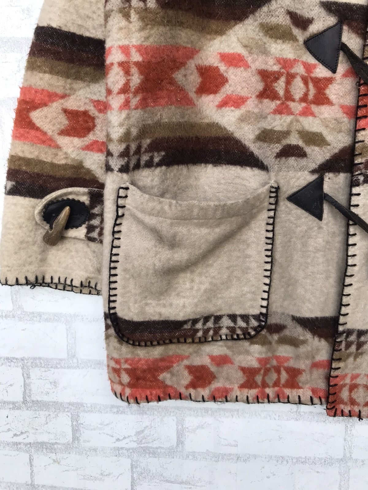 Handmade Japanese Chipie Wool Navajo Jacket Size US L / EU 52-54 / 3 - 8 Thumbnail