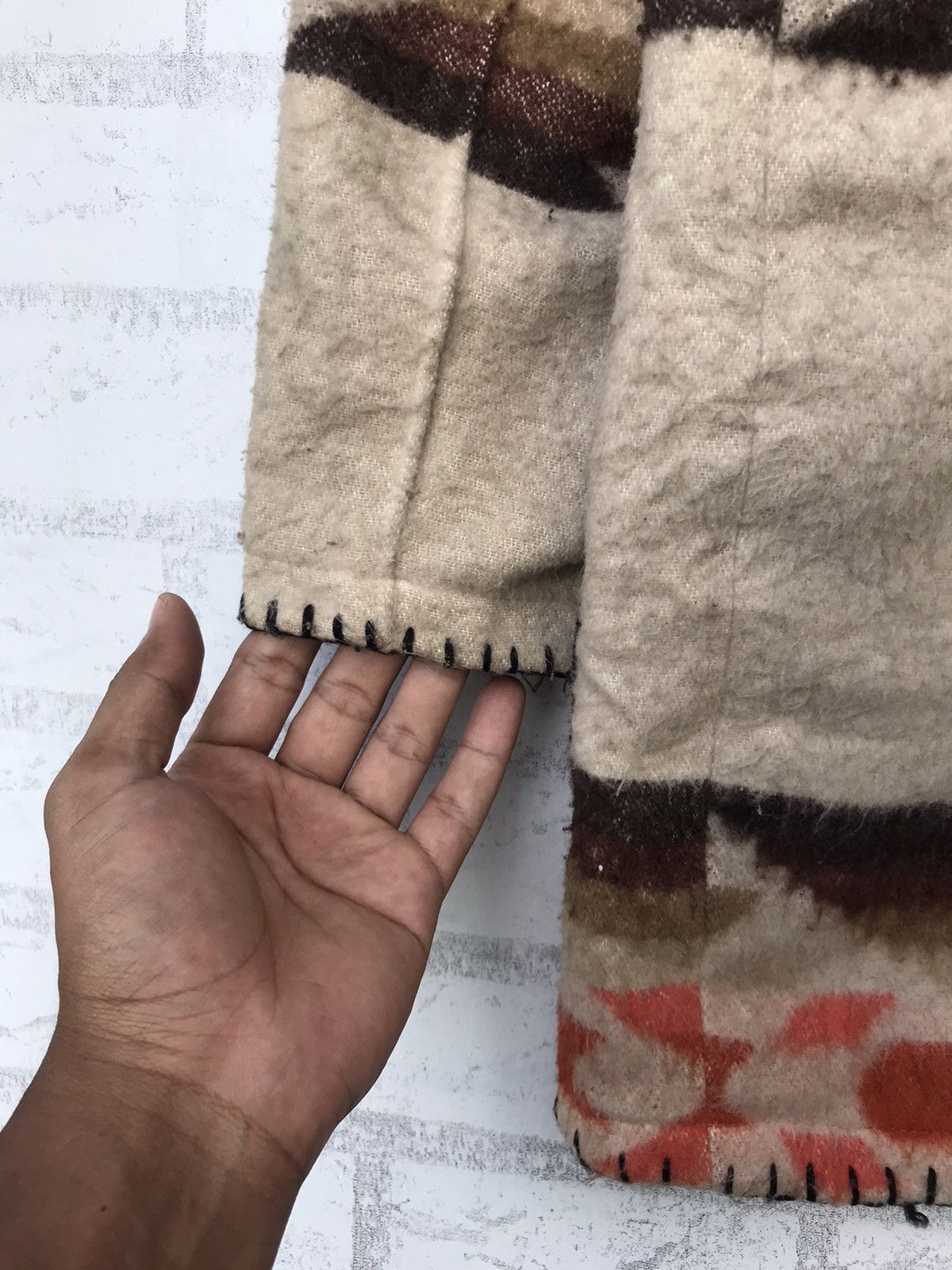 Handmade Japanese Chipie Wool Navajo Jacket Size US L / EU 52-54 / 3 - 13 Thumbnail