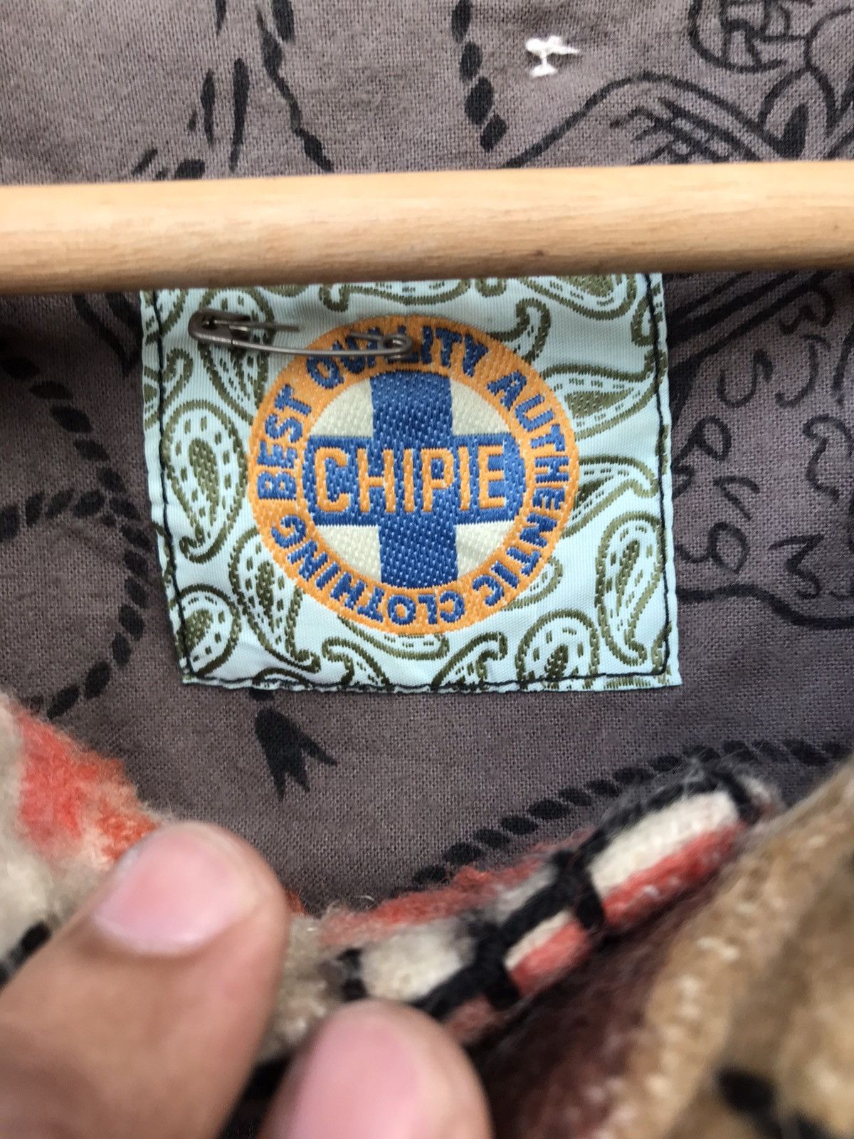 Handmade Japanese Chipie Wool Navajo Jacket Size US L / EU 52-54 / 3 - 3 Thumbnail
