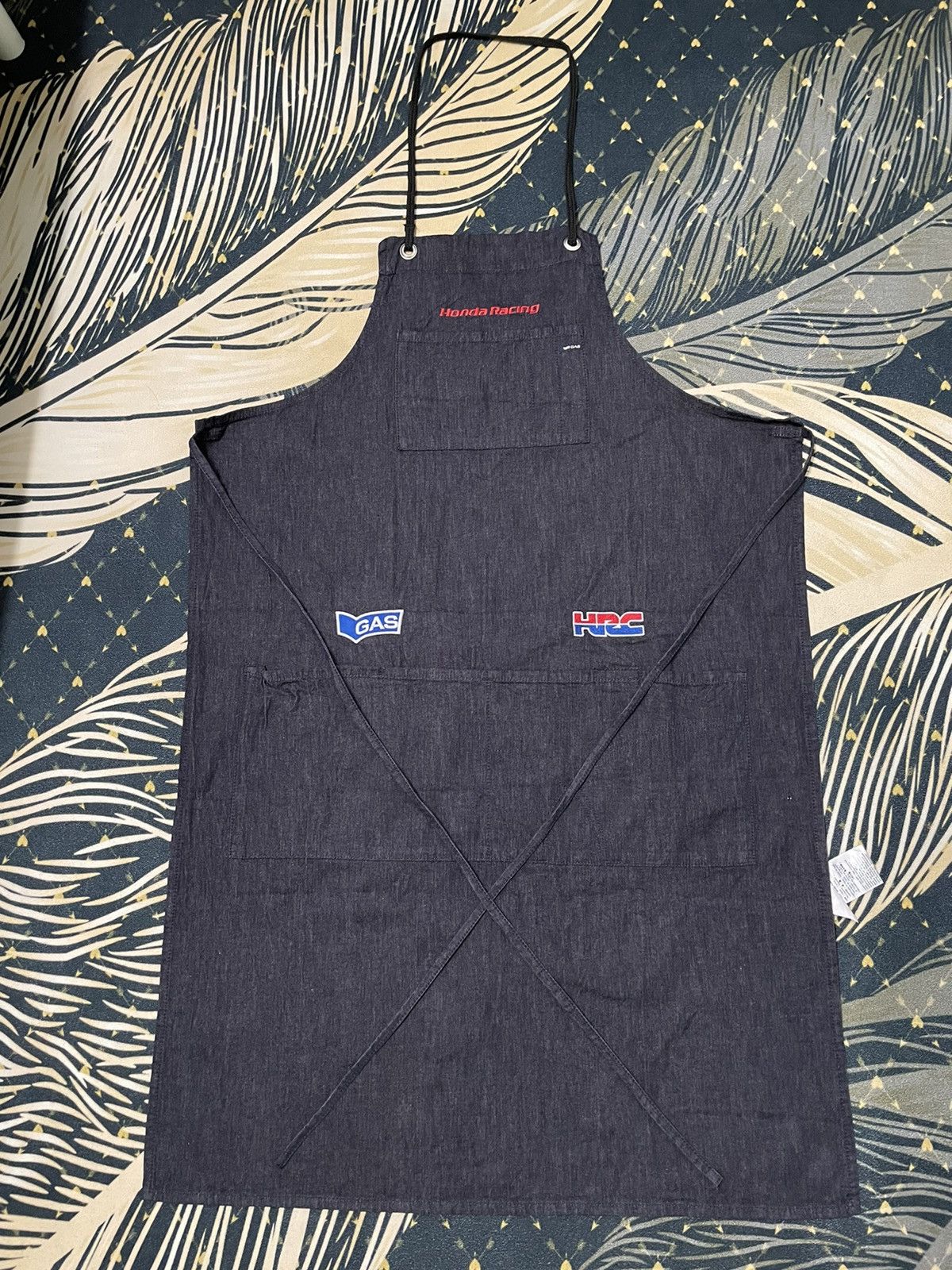 Japanese Brand × Vintage Vintage Apron Honda Racing Mechanic Size US XL / EU 56 / 4 - 1 Thumbnail
