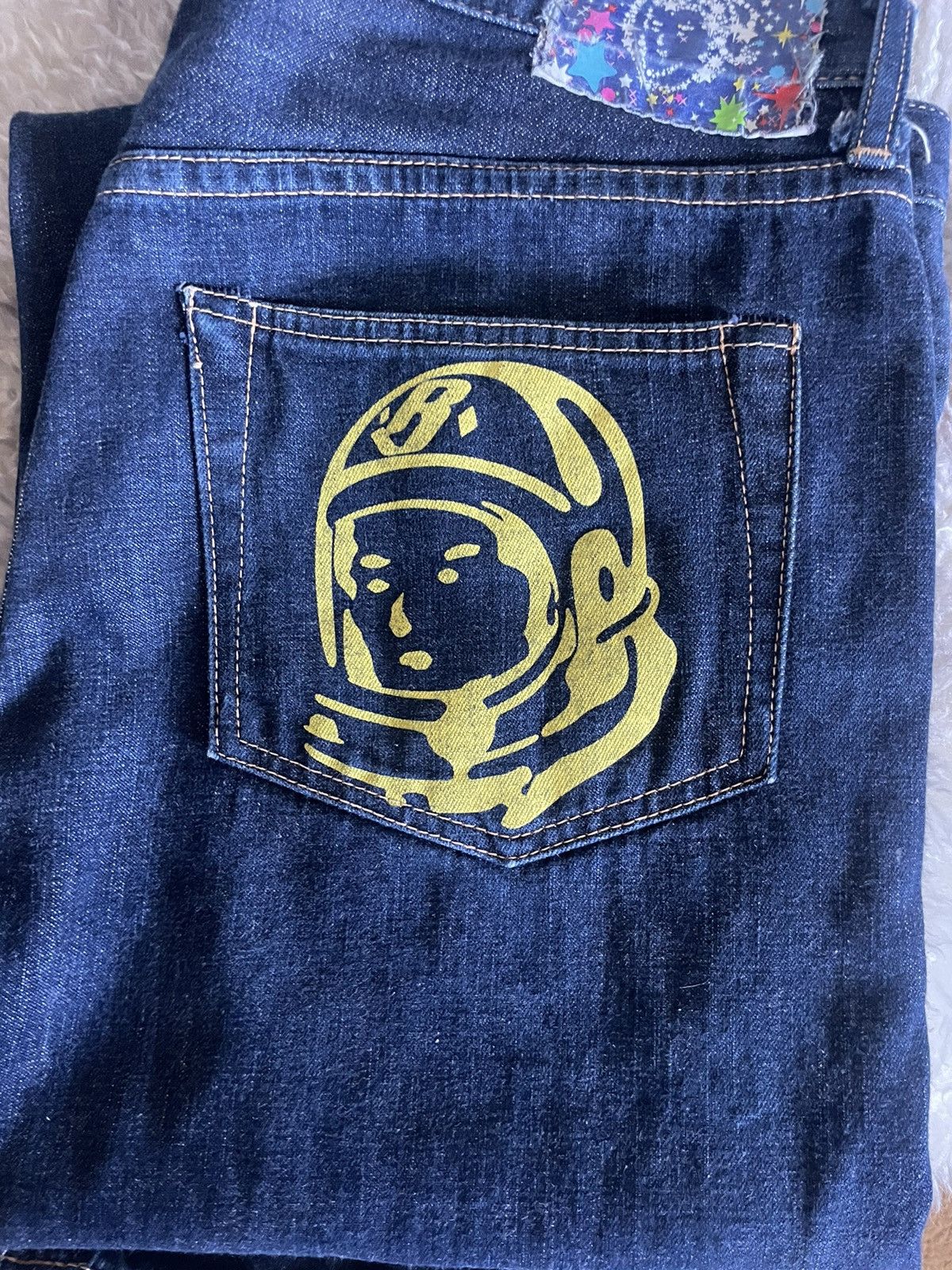 Billionaire Boys Club OG BILLIONAIRE BOYS CLUB RUNNING DOG JEANS YELLOW SIZE M Size US 32 / EU 48 - 5 Thumbnail