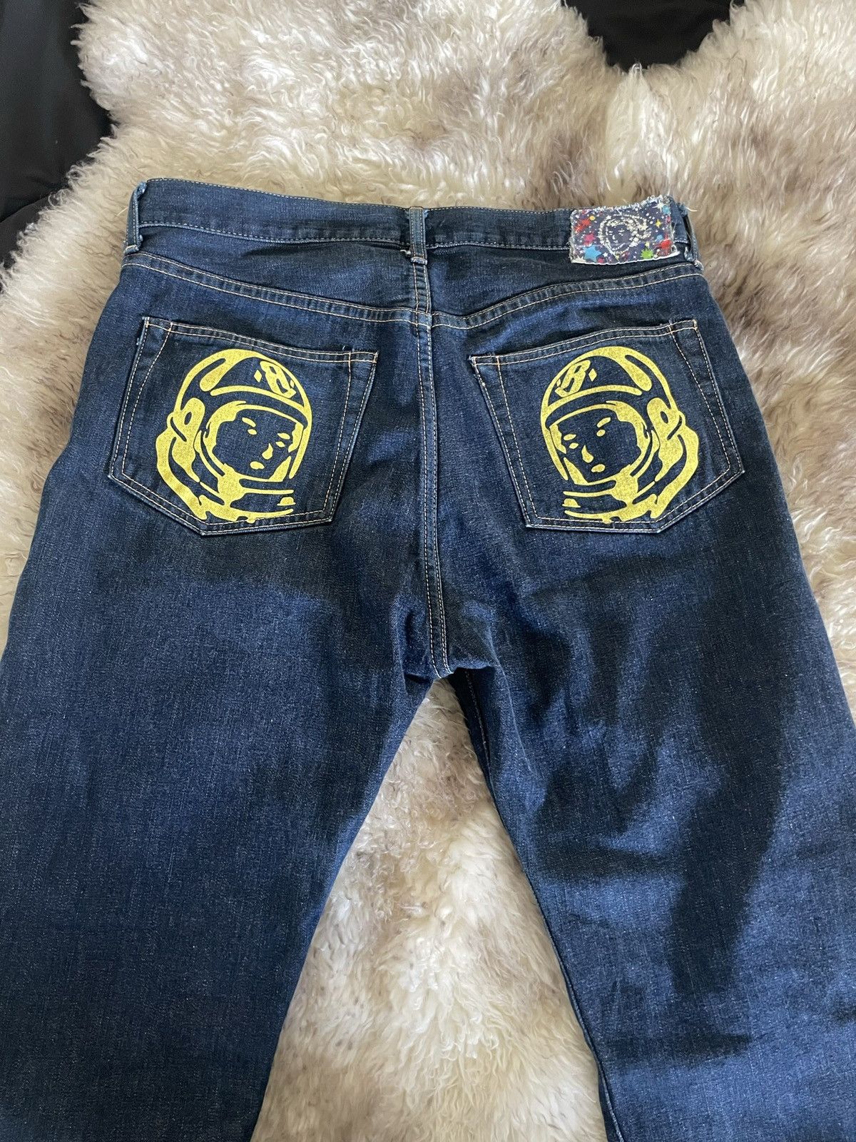 Billionaire Boys Club OG BILLIONAIRE BOYS CLUB RUNNING DOG JEANS YELLOW SIZE M Size US 32 / EU 48 - 4 Thumbnail