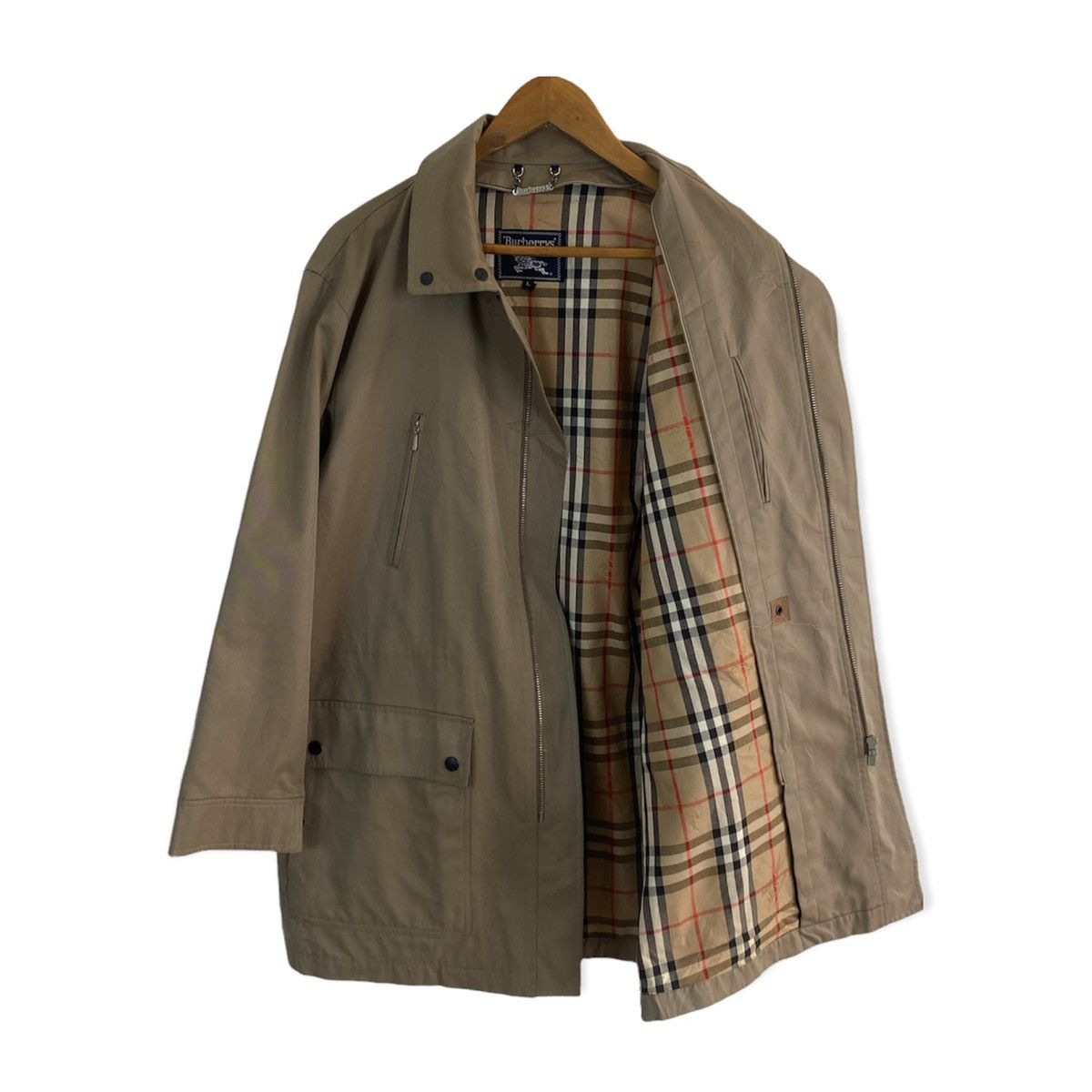 Burberry BURBERRYS ZIPPER JACKET Grailed