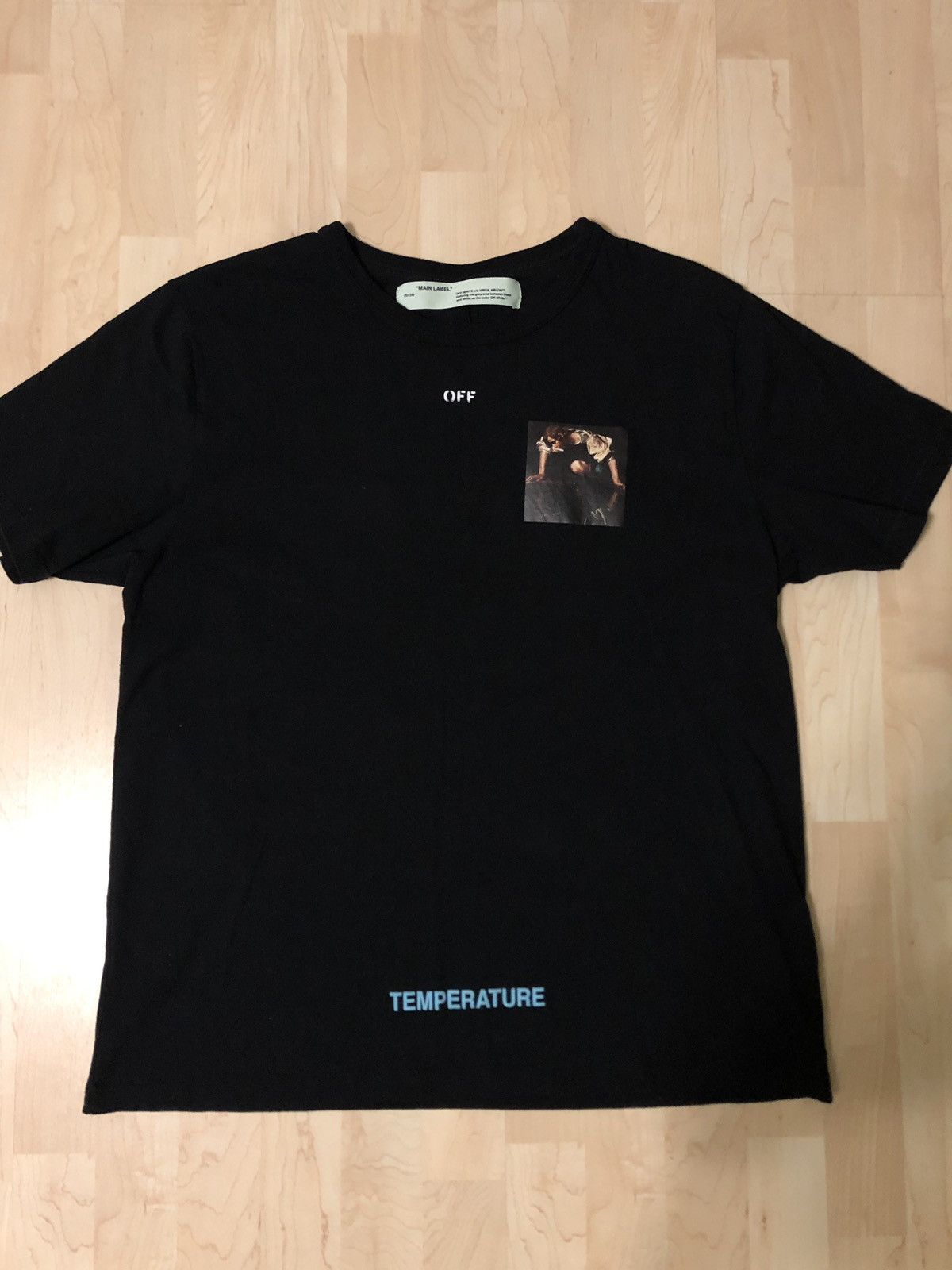 Off White Temperature Tee Grailed