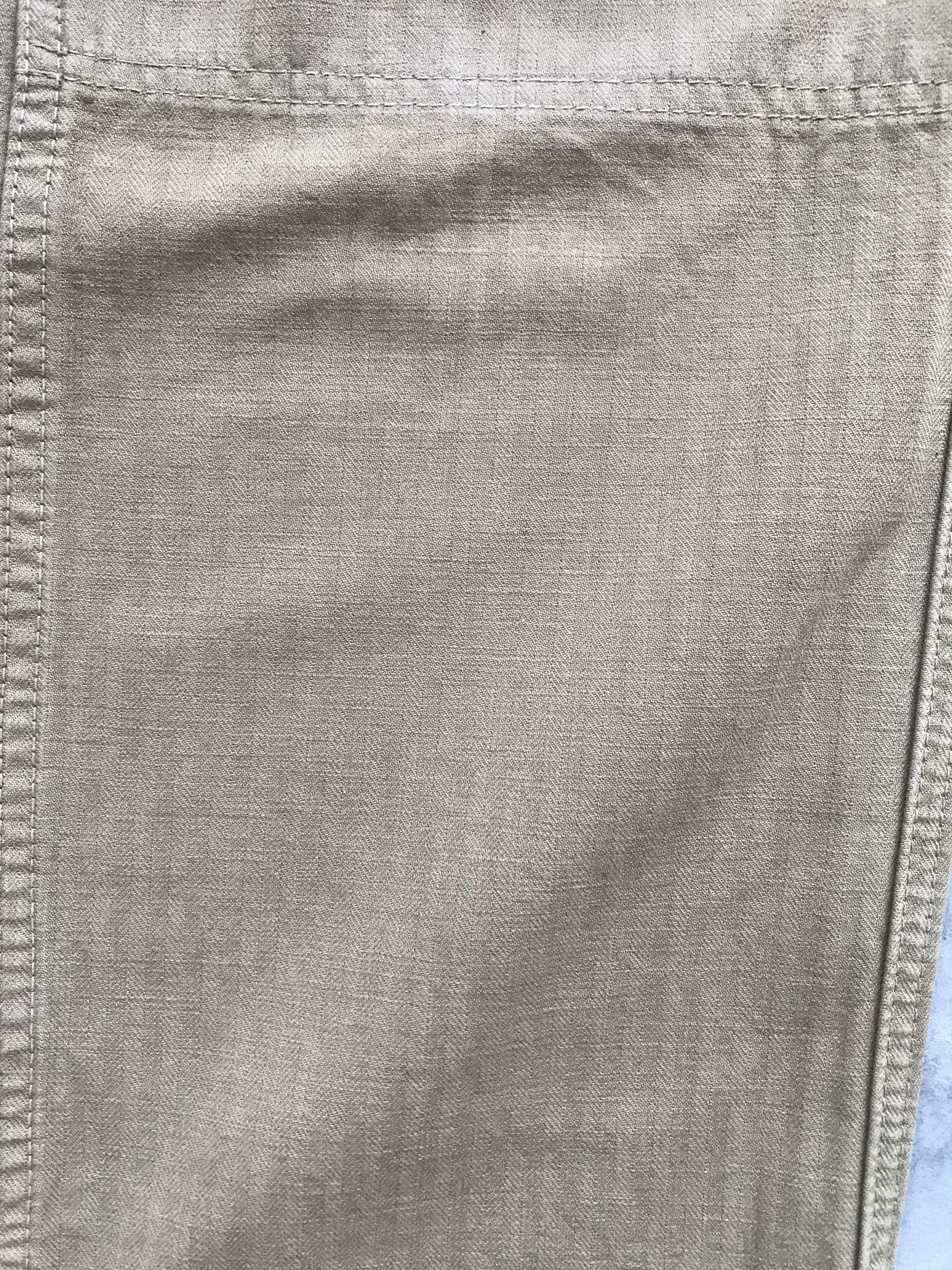 Japanese Brand DOMINGO Japan Multipocket Double Herringbone Cargo Pant Size US 29 - 6 Thumbnail
