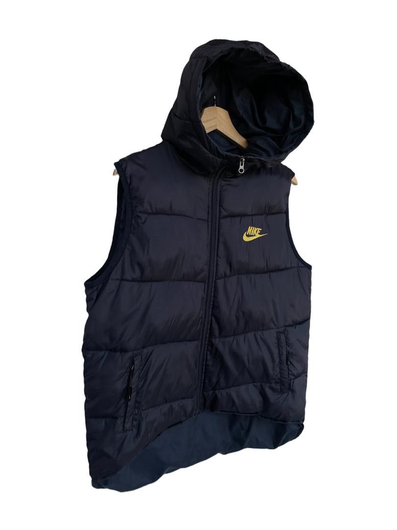 Nike Nike Puffer Sleeveless Hoodie Jacket Size US M / EU 48-50 / 2 - 2 Thumbnail