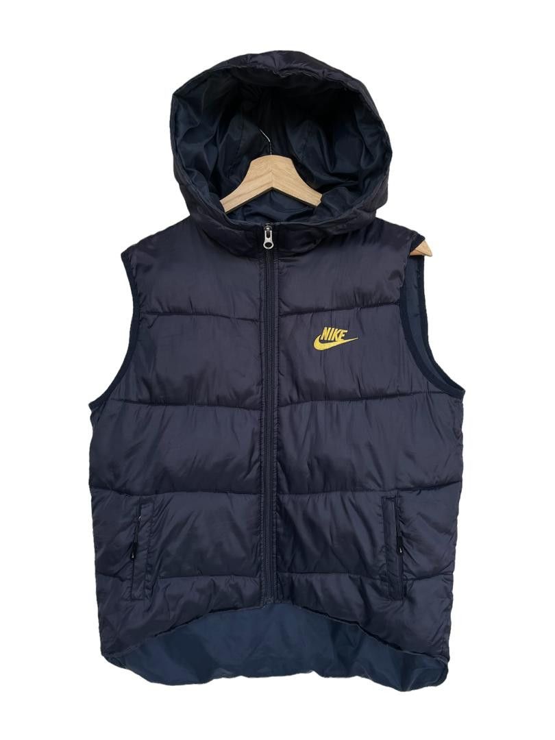 Nike Nike Puffer Sleeveless Hoodie Jacket Size US M / EU 48-50 / 2 - 3 Thumbnail