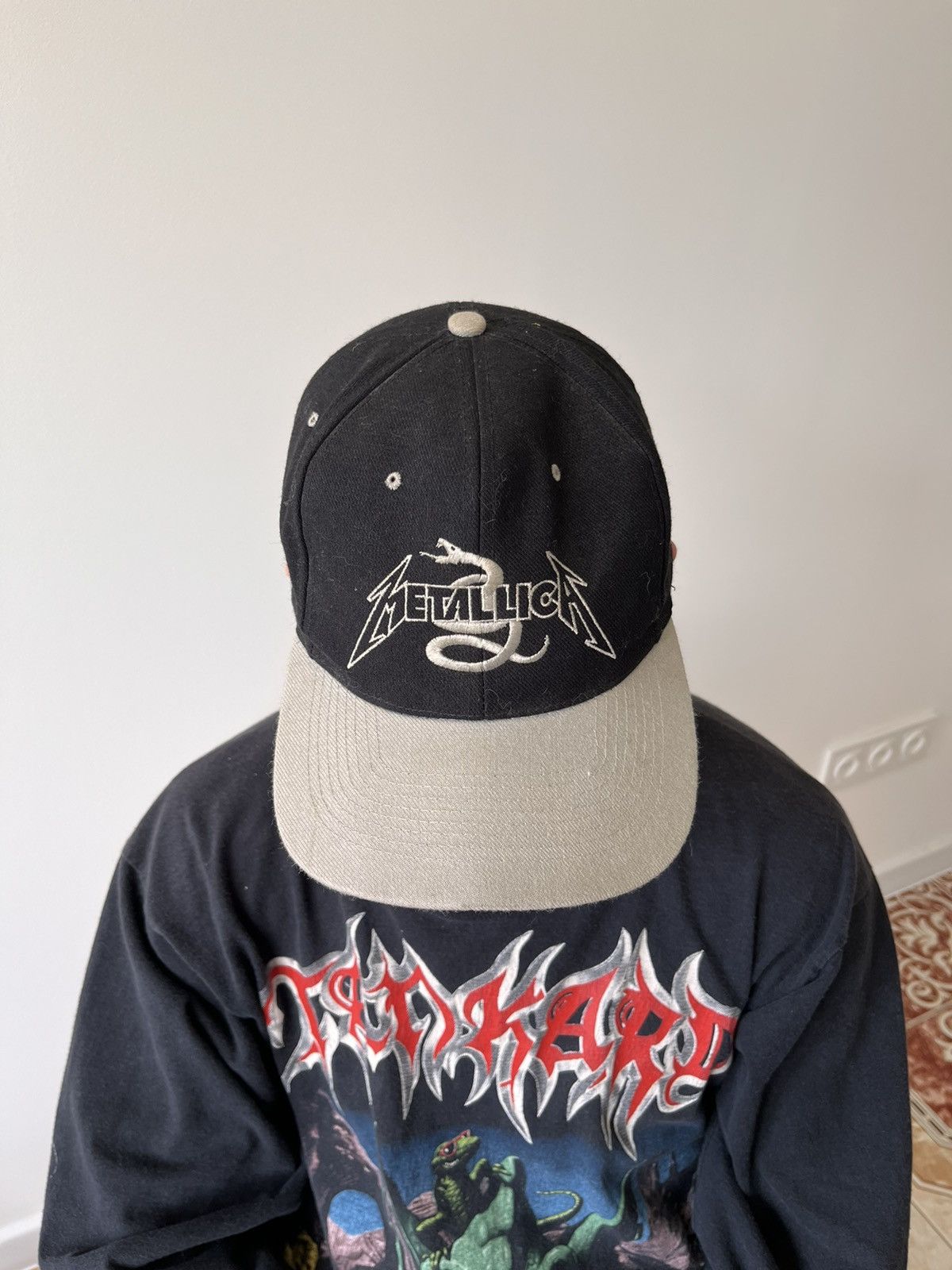 Brockum × Metallica × Vintage Vintage Metallica Cap Hat black