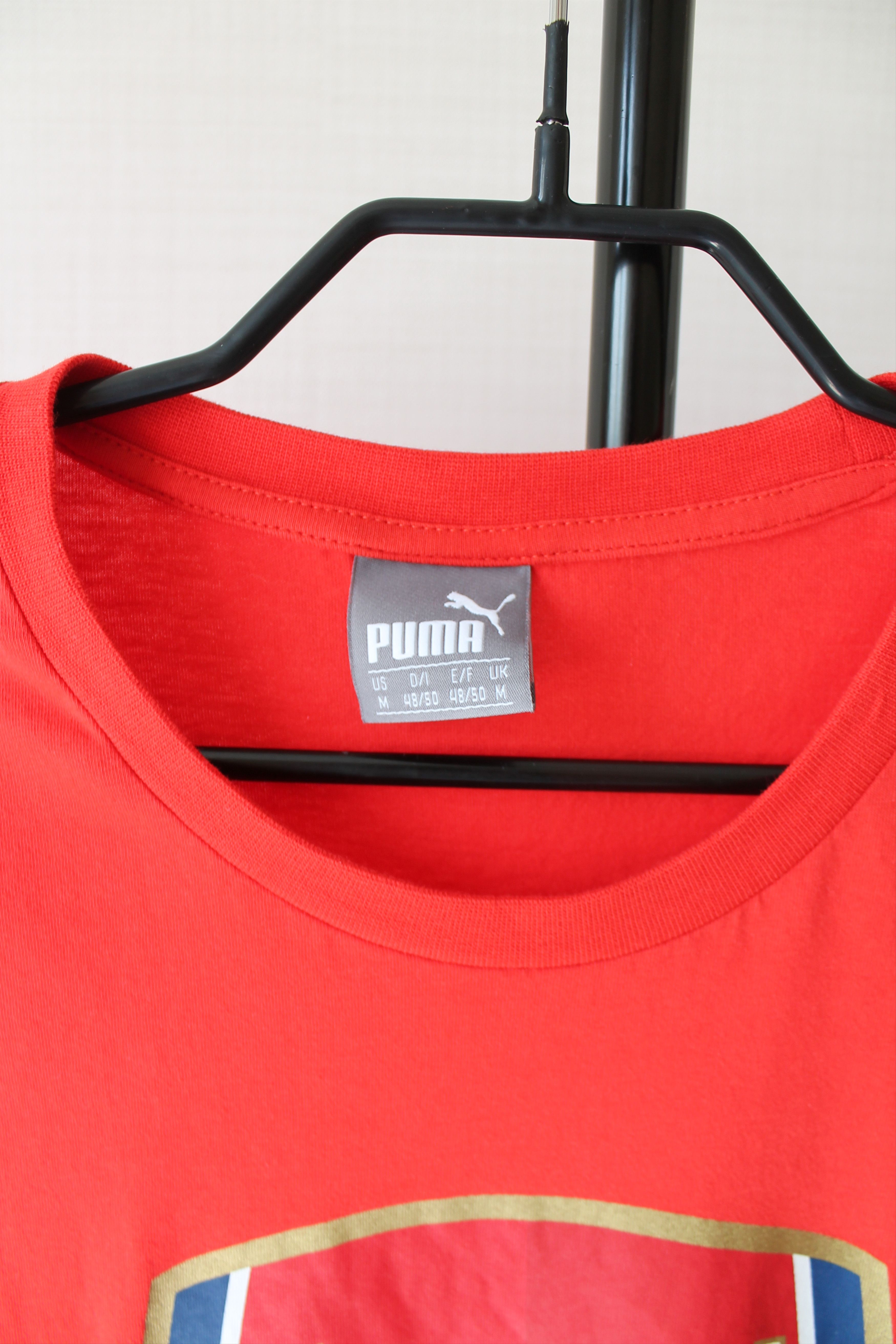 Puma Puma Arsenal London Team red The Gunners Cotton Big Logo Size US M / EU 48-50 / 2 - 2 Thumbnail