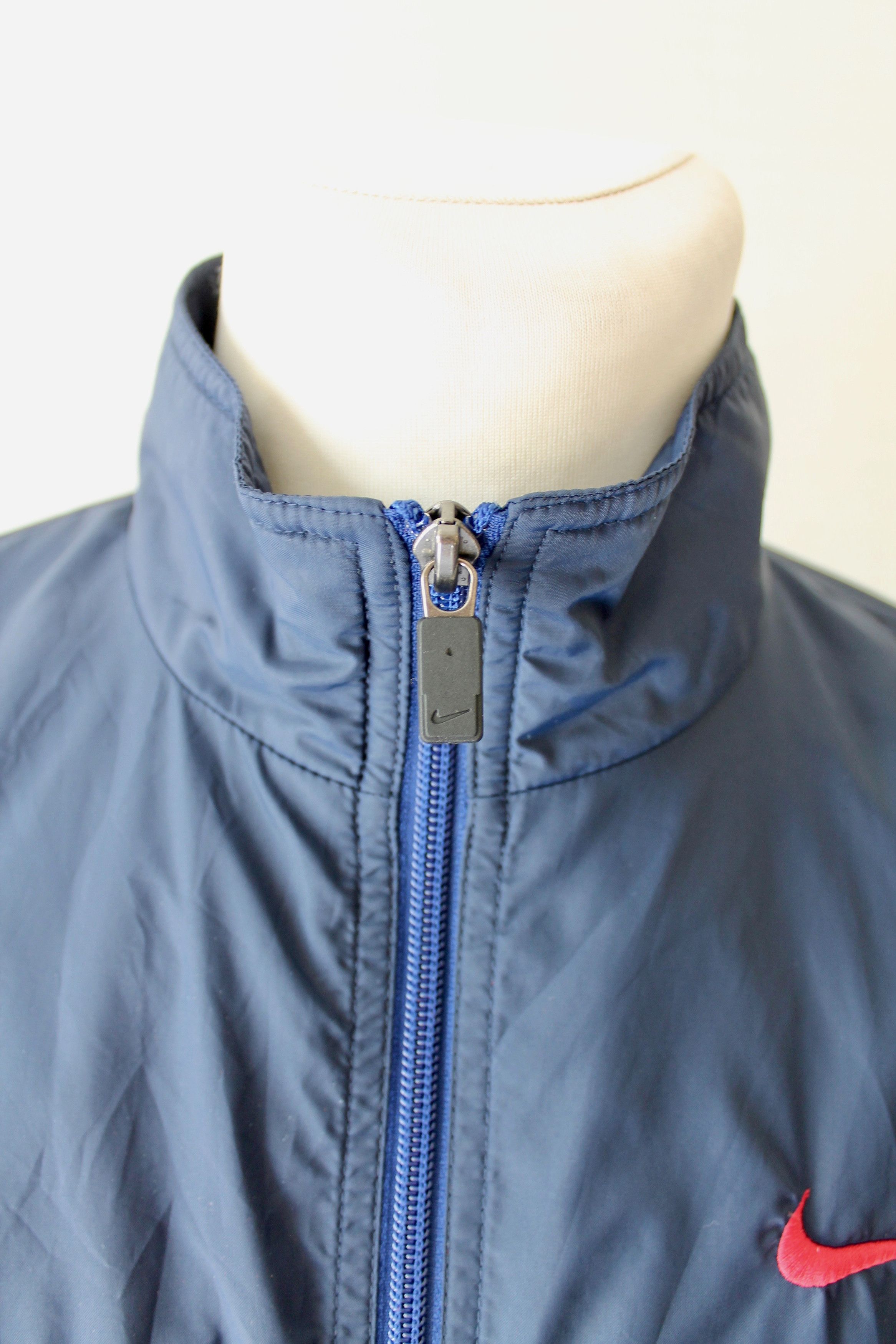 Nike Nike light jacket windbreaker full zip nylon Big SWOOSH Size US S / EU 44-46 / 1 - 4 Thumbnail