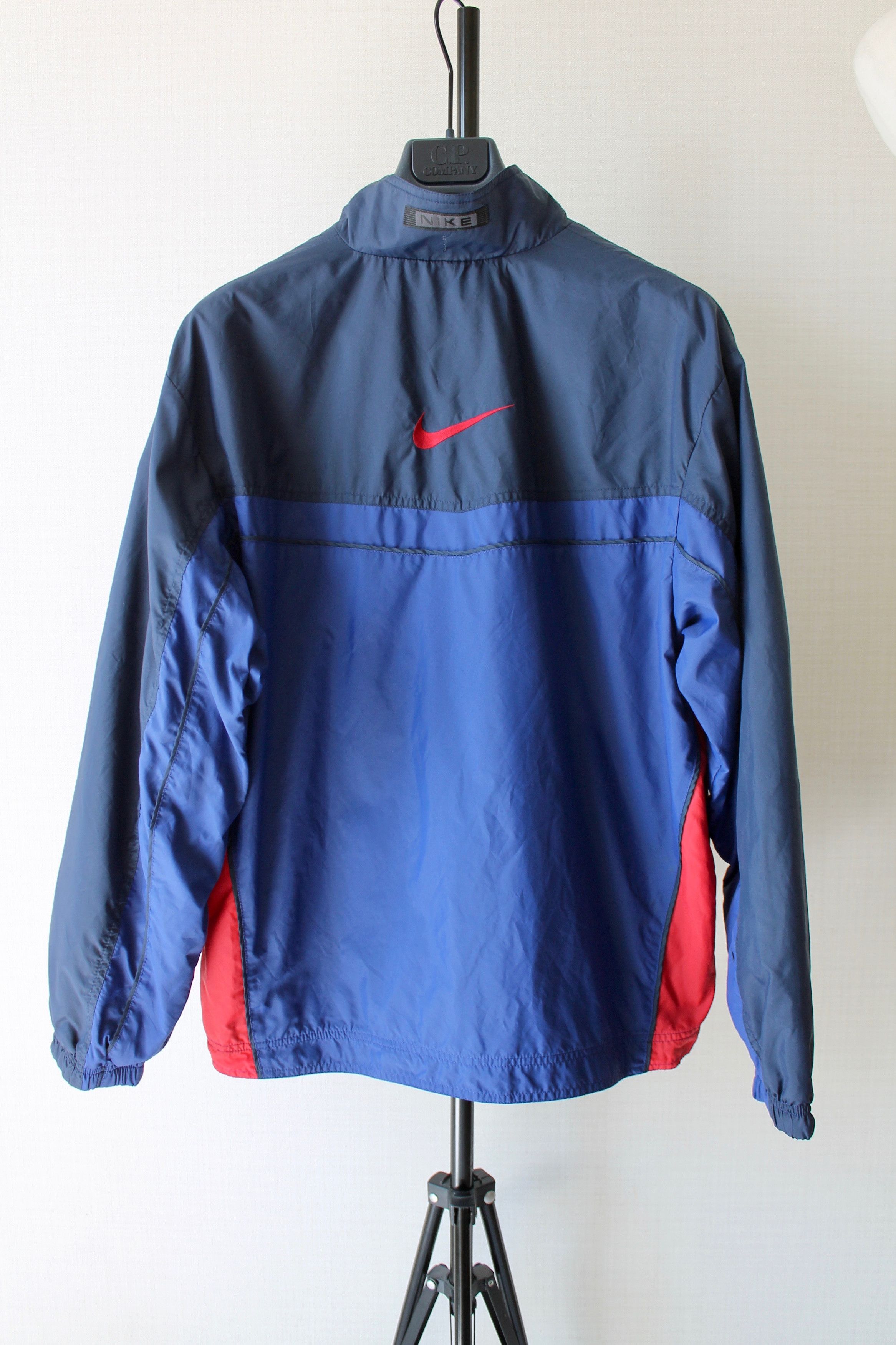Nike Nike light jacket windbreaker full zip nylon Big SWOOSH Size US S / EU 44-46 / 1 - 11 Thumbnail