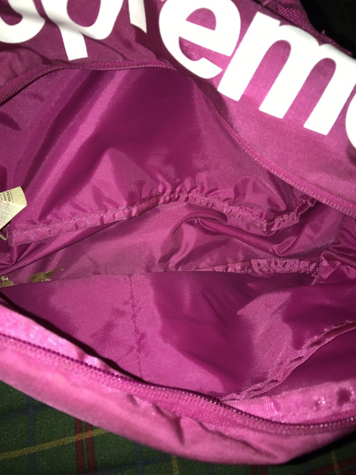 Supreme Supreme Magenta Pink Backpack Bag SS17
