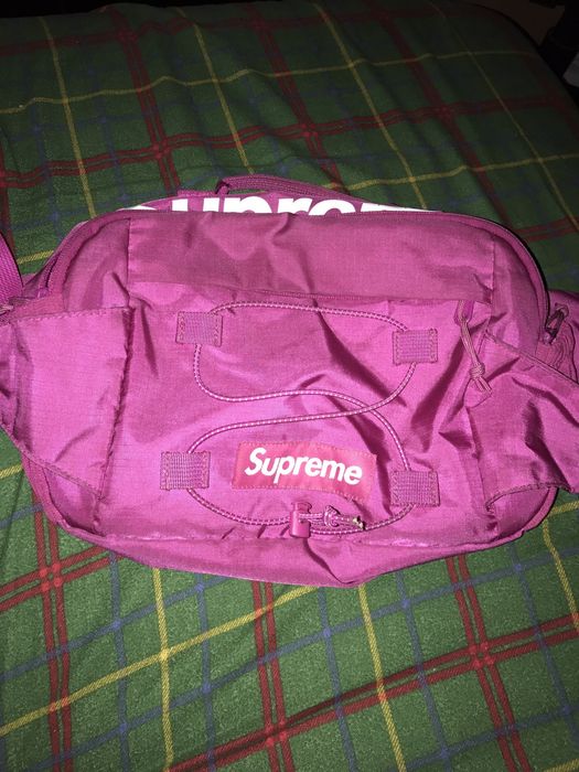 Supreme SS17 Waistbag *Magenta* *Rare*