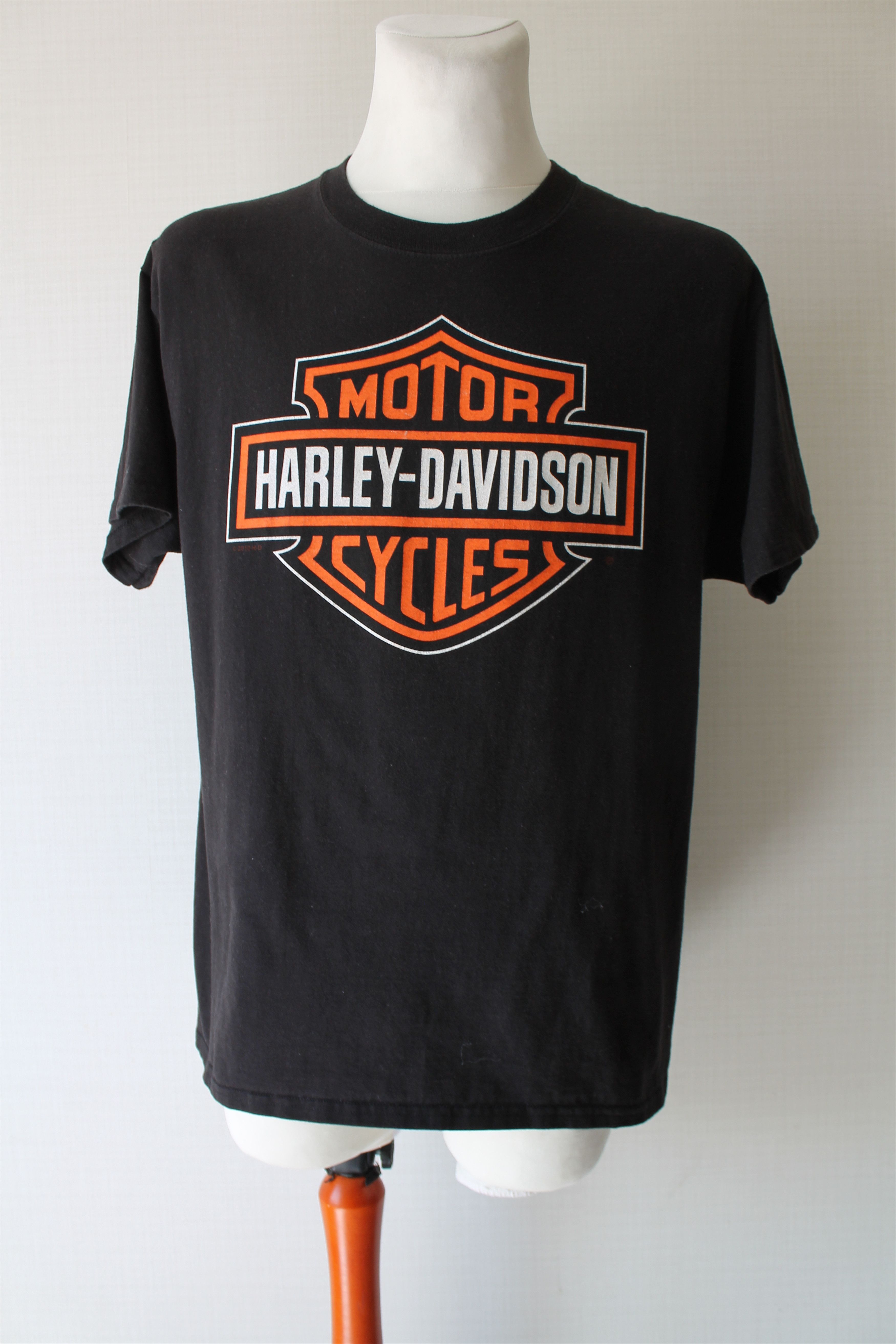 Harley Davidson Vintage Harley Davidson Sunfaded Black t shirt Motorcycle Size US M / EU 48-50 / 2 - 7 Thumbnail