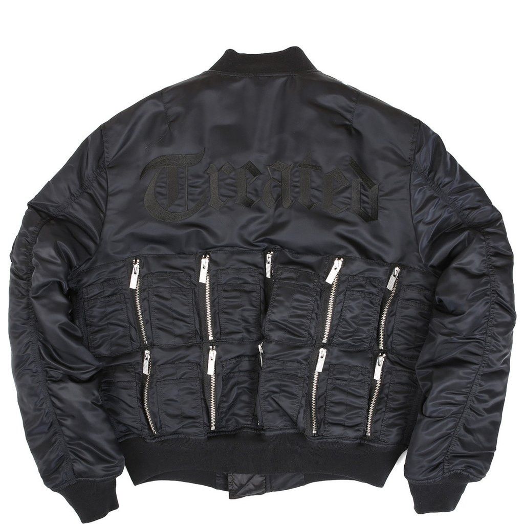 Phenomenon PHENOMENON TREATED COLLABORATION LOOP BOMBER JACKET