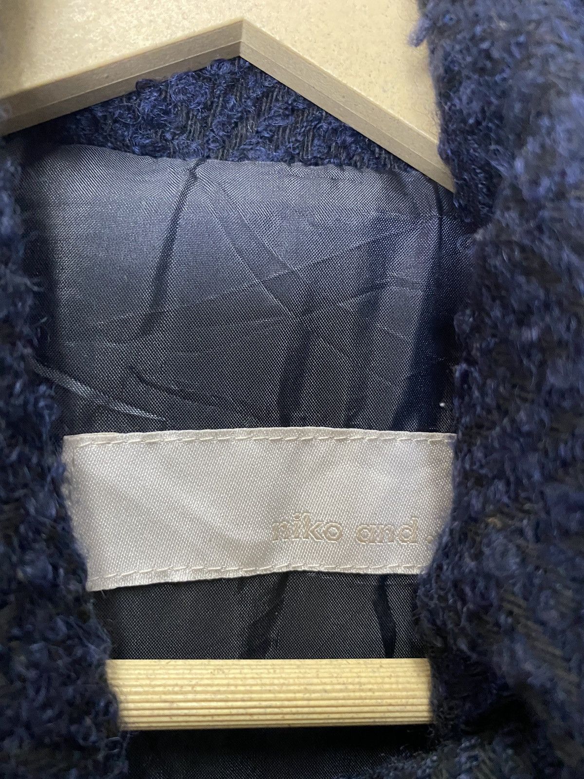 Japanese Brand × Vintage NIKO AND wool peacoat Size US S / EU 44-46 / 1 - 3 Thumbnail