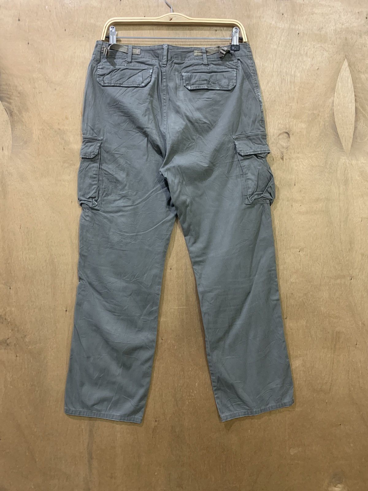 Japanese Brand × Seditionaries Double Knee Baggy Multipocket Tactical Utility Cargo Pant Size US 31 - 2 Thumbnail
