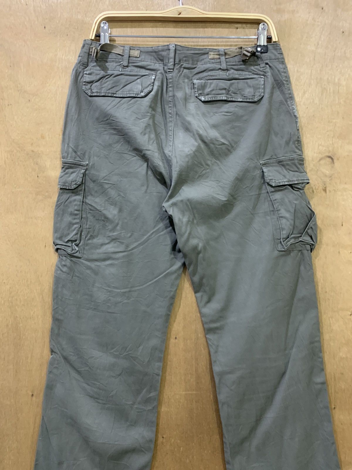 Japanese Brand × Seditionaries Double Knee Baggy Multipocket Tactical Utility Cargo Pant Size US 31 - 9 Thumbnail
