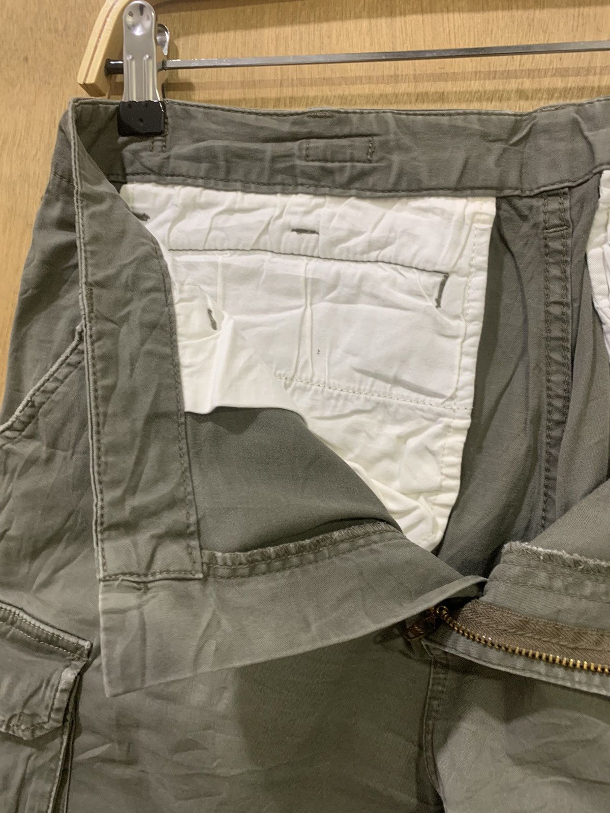 Japanese Brand × Seditionaries Double Knee Baggy Multipocket Tactical Utility Cargo Pant Size US 31 - 16 Thumbnail