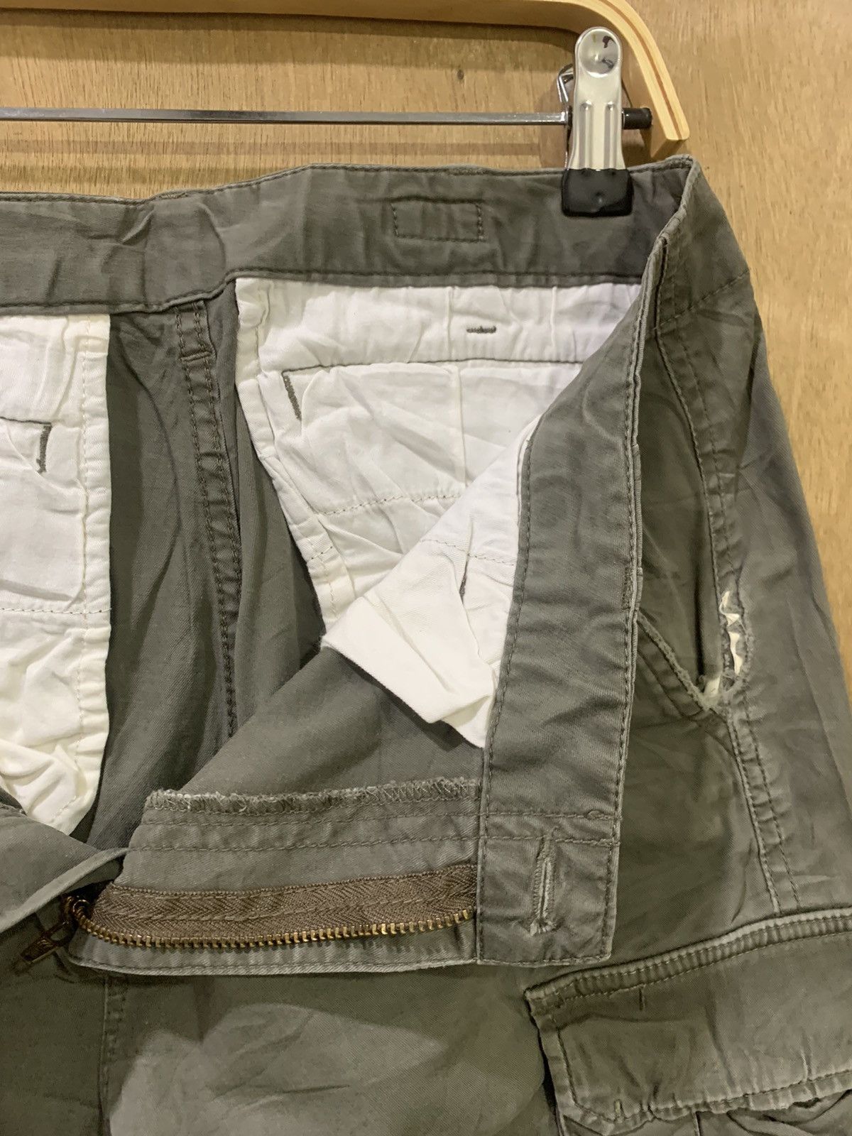 Japanese Brand × Seditionaries Double Knee Baggy Multipocket Tactical Utility Cargo Pant Size US 31 - 17 Thumbnail