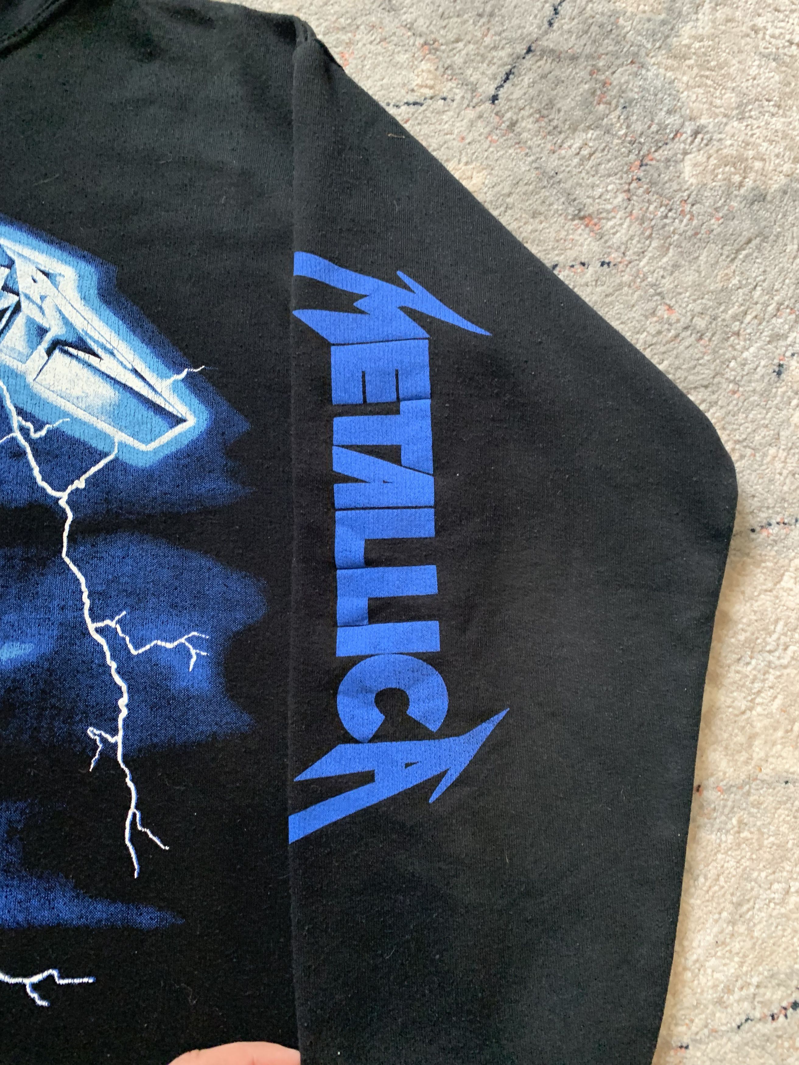 Band Tees × Metallica × Vintage Metallica Ride The Lightning Vintage 90s Size US S / EU 44-46 / 1 - 4 Thumbnail