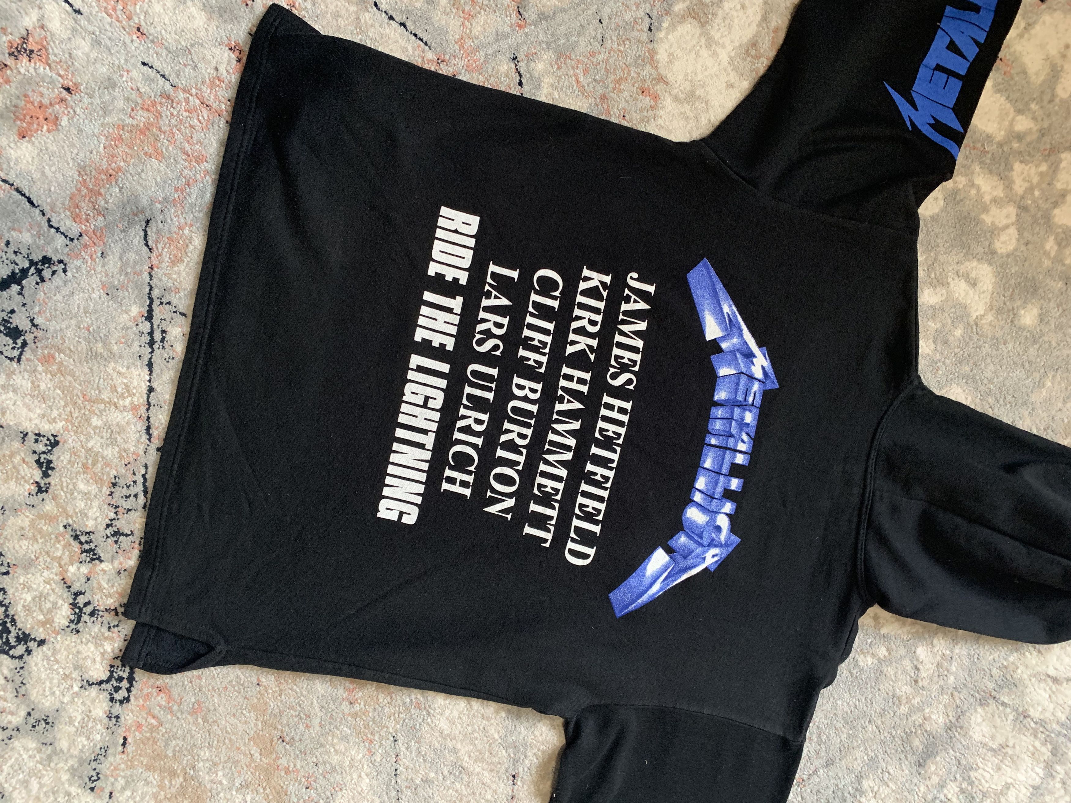 Band Tees × Metallica × Vintage Metallica Ride The Lightning Vintage 90s Size US S / EU 44-46 / 1 - 7 Thumbnail