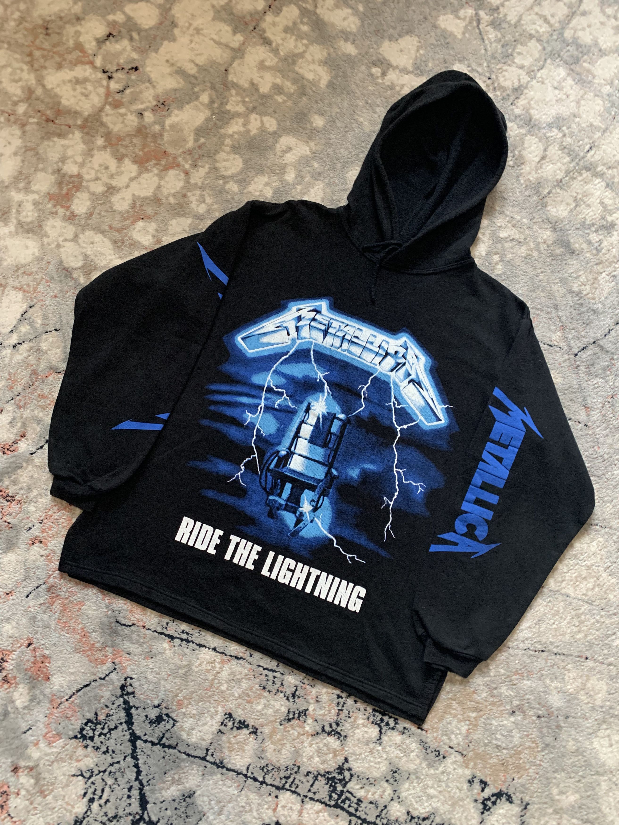 Band Tees × Metallica × Vintage Metallica Ride The Lightning Vintage 90s Size US S / EU 44-46 / 1 - 2 Thumbnail