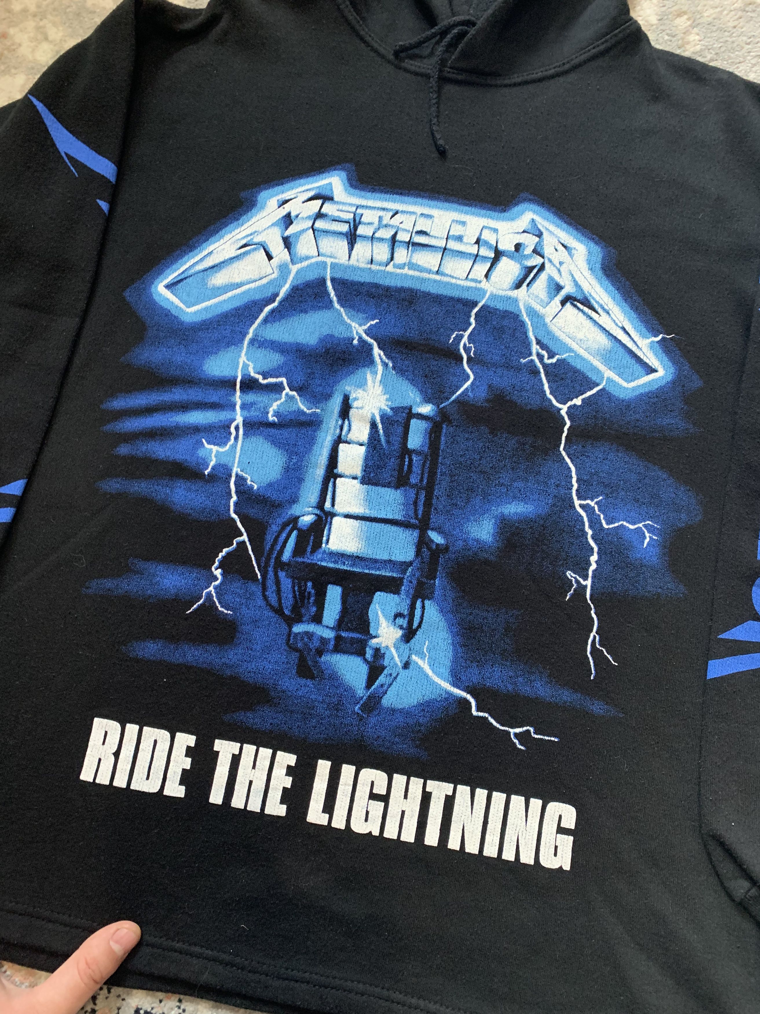 Band Tees × Metallica × Vintage Metallica Ride The Lightning Vintage 90s Size US S / EU 44-46 / 1 - 3 Thumbnail