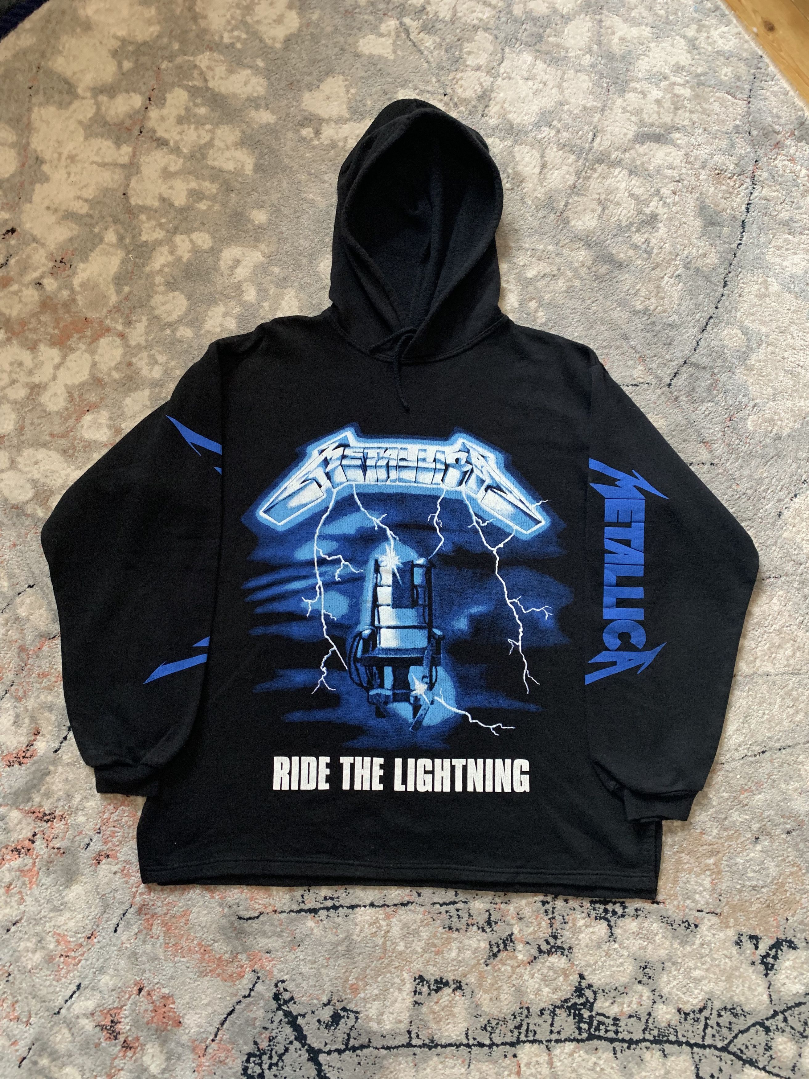 Band Tees × Metallica × Vintage Metallica Ride The Lightning Vintage 90s Size US S / EU 44-46 / 1 - 1 Thumbnail