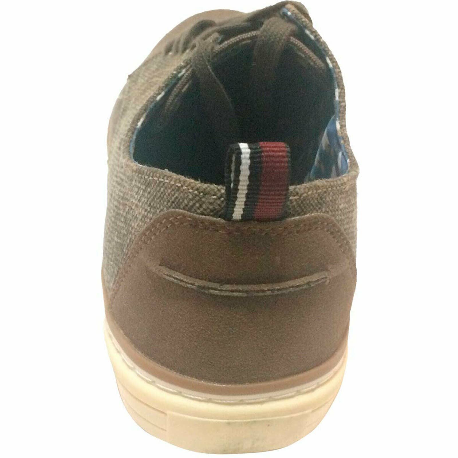 Ben Sherman Ben Sherman Mens Brahma Derby Low Top Canvas Sneakers Size US 13 / EU 46 - 5 Thumbnail