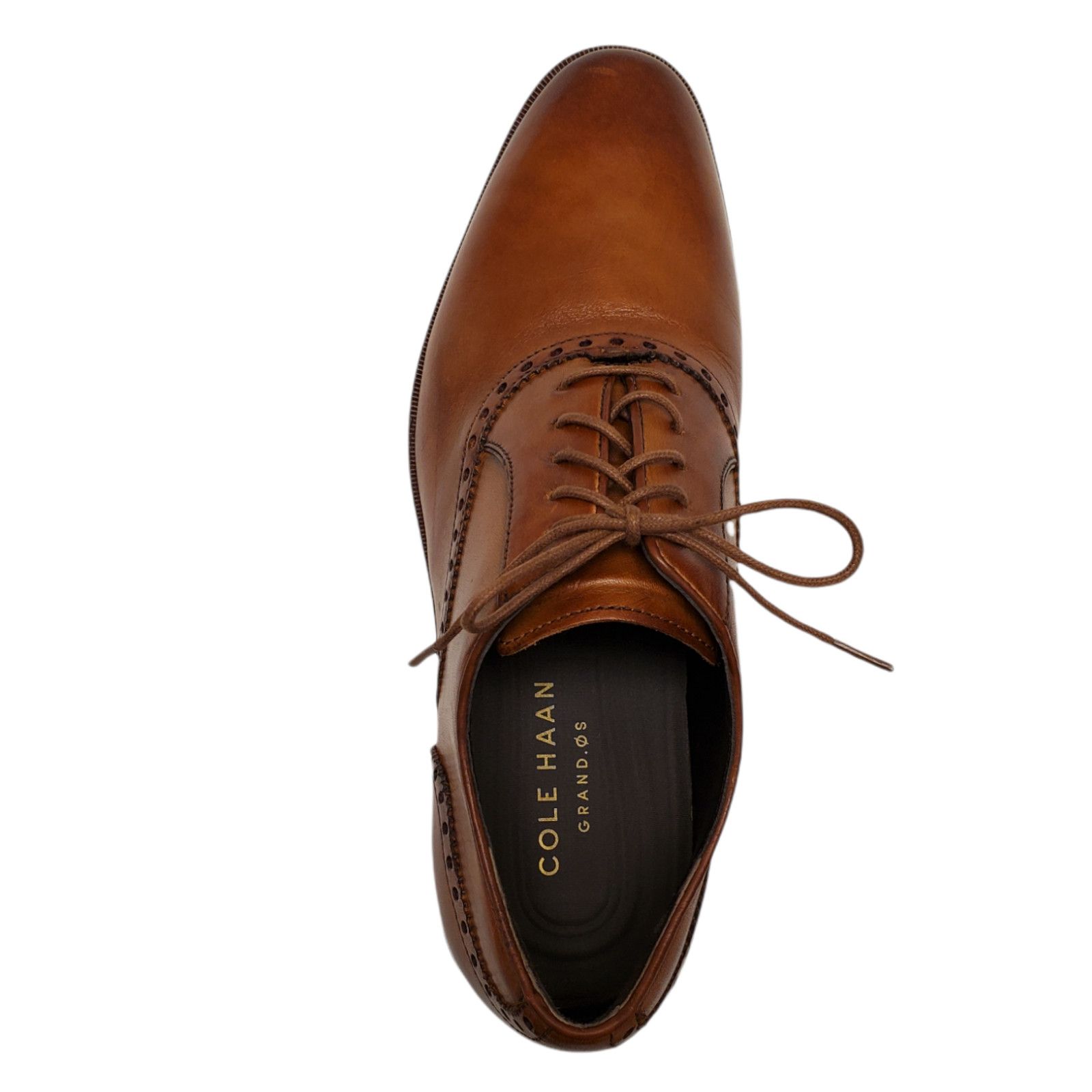 Cole Haan Cole Haan Mens Hamilton Grand Plain Oxford Dress Leather Size US 8.5 / EU 41-42 - 5 Thumbnail