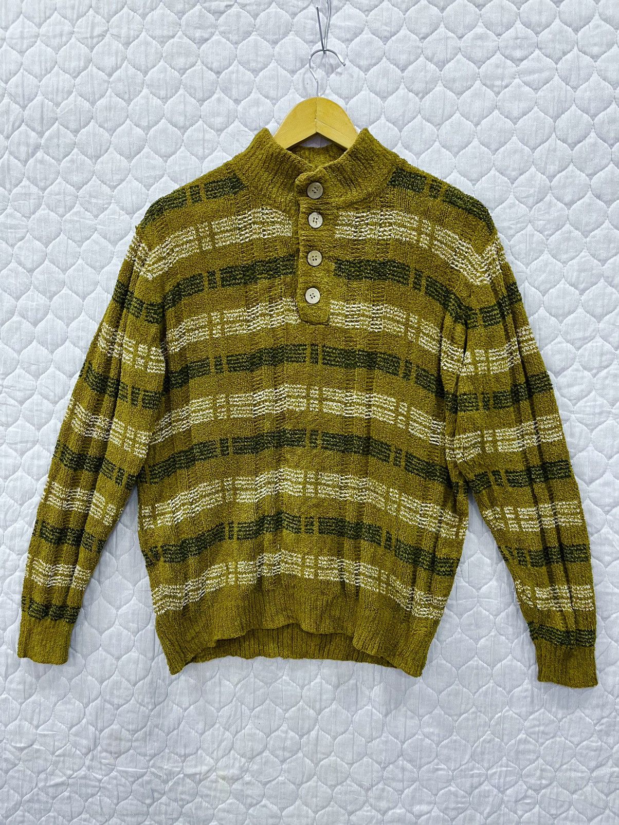 Kansai Yamamoto × Vintage R. VINTAGE KANSAI YAMAMOTO KNITWEAR SWEATSHIRT Size US M / EU 48-50 / 2 - 1 Thumbnail