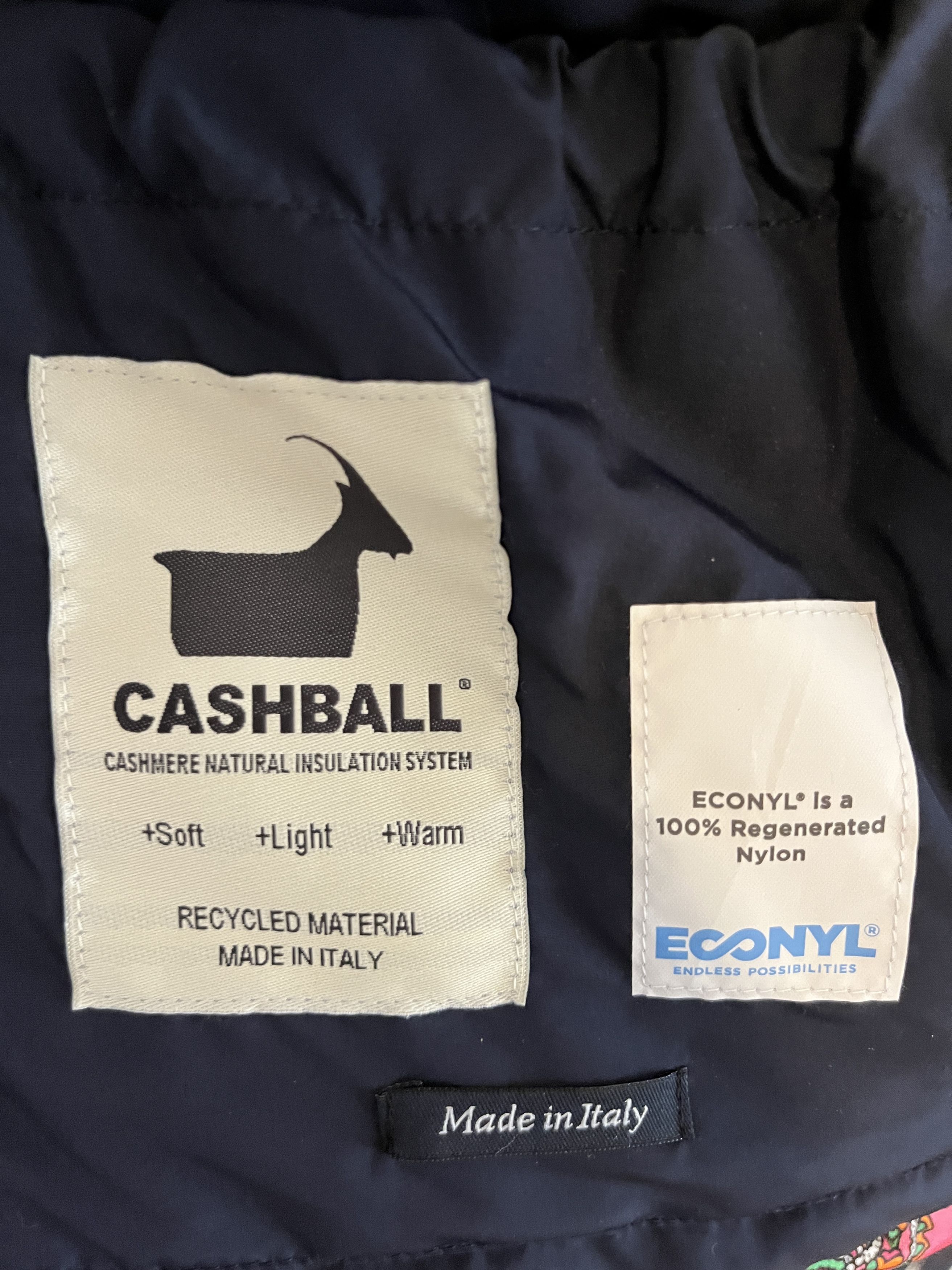 Noah Pink Noah Paisley Cashball Puffer Jacket Coat Size US M / EU 48-50 / 2 - 4 Thumbnail