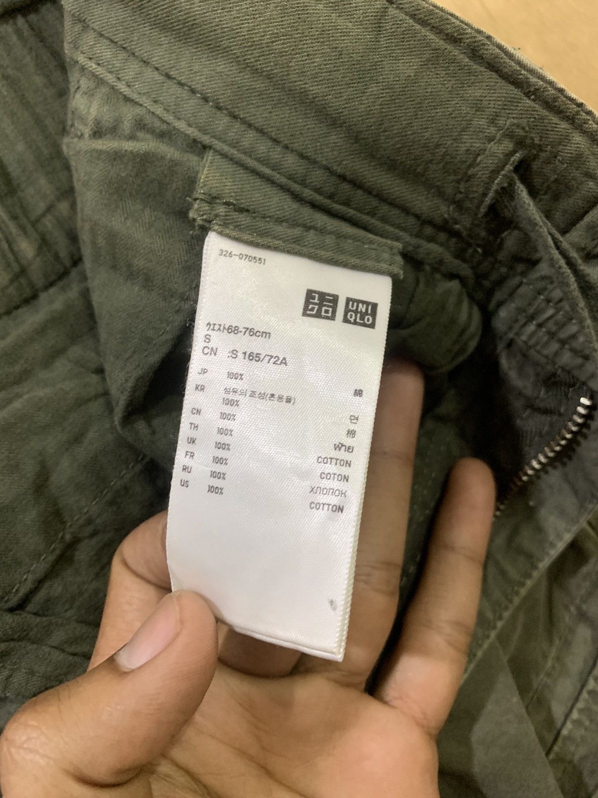 Japanese Brand × Uniqlo UNIQLO Pullover Drawstring DoubleKnee Multipocket Cargo Pant Size US 30 / EU 46 - 17 Thumbnail