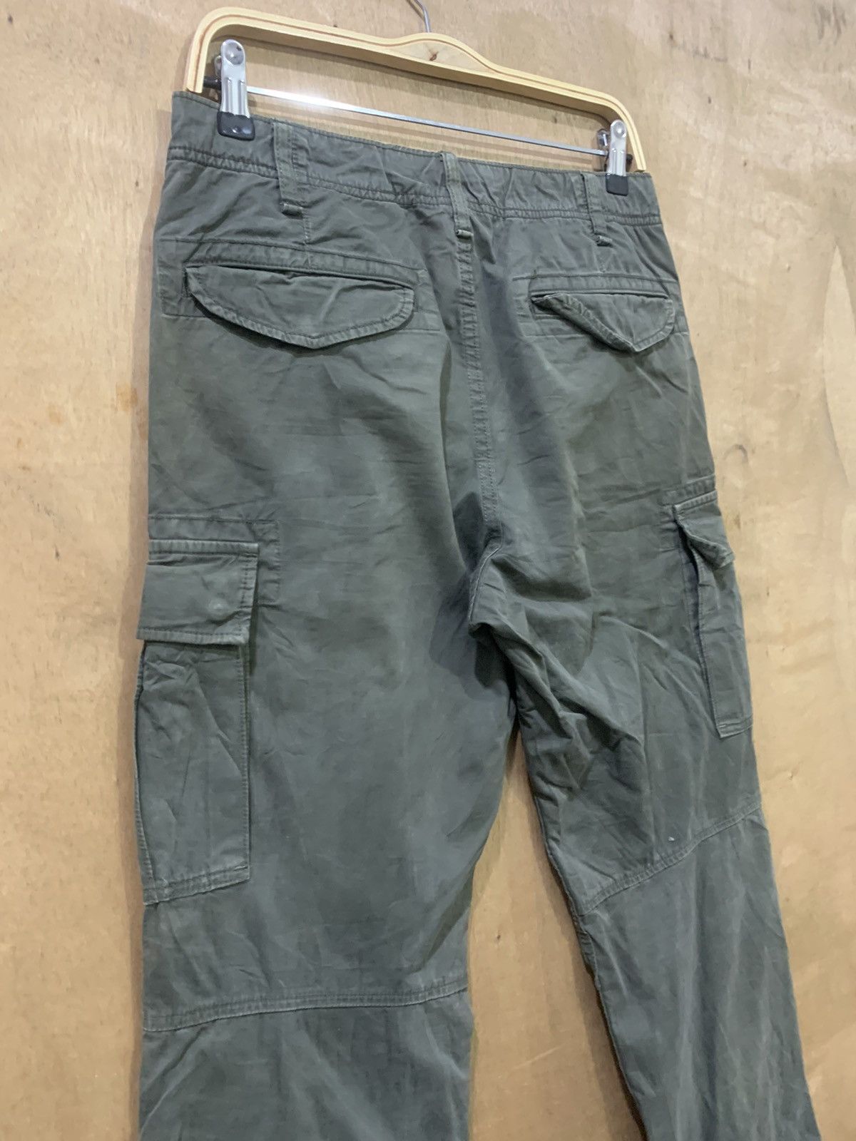 Japanese Brand × Uniqlo UNIQLO Pullover Drawstring DoubleKnee Multipocket Cargo Pant Size US 30 / EU 46 - 12 Thumbnail
