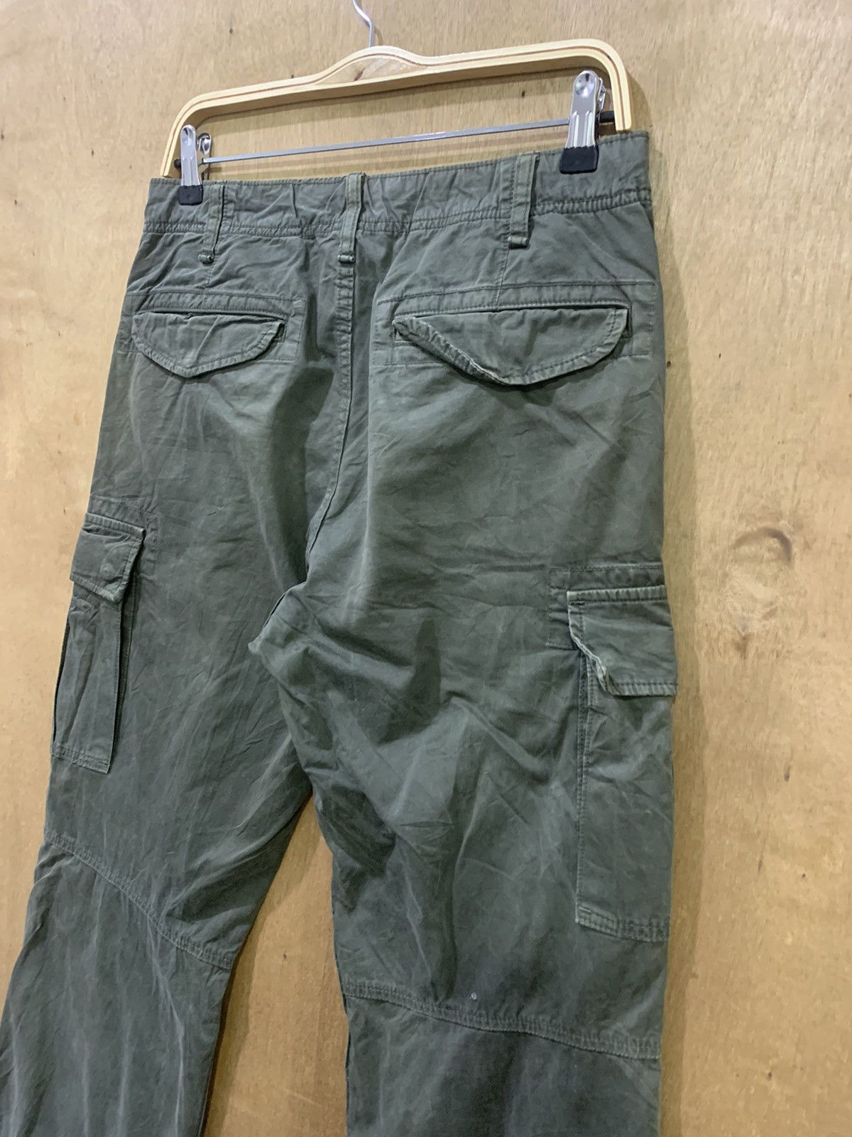 Japanese Brand × Uniqlo UNIQLO Pullover Drawstring DoubleKnee Multipocket Cargo Pant Size US 30 / EU 46 - 13 Thumbnail
