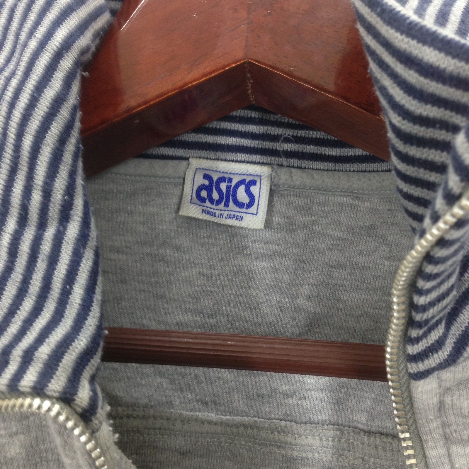 Asics × Japanese Brand Made In Japan Vintage Asics Quarter Zipper Sweatshirts Size US M / EU 48-50 / 2 - 4 Thumbnail