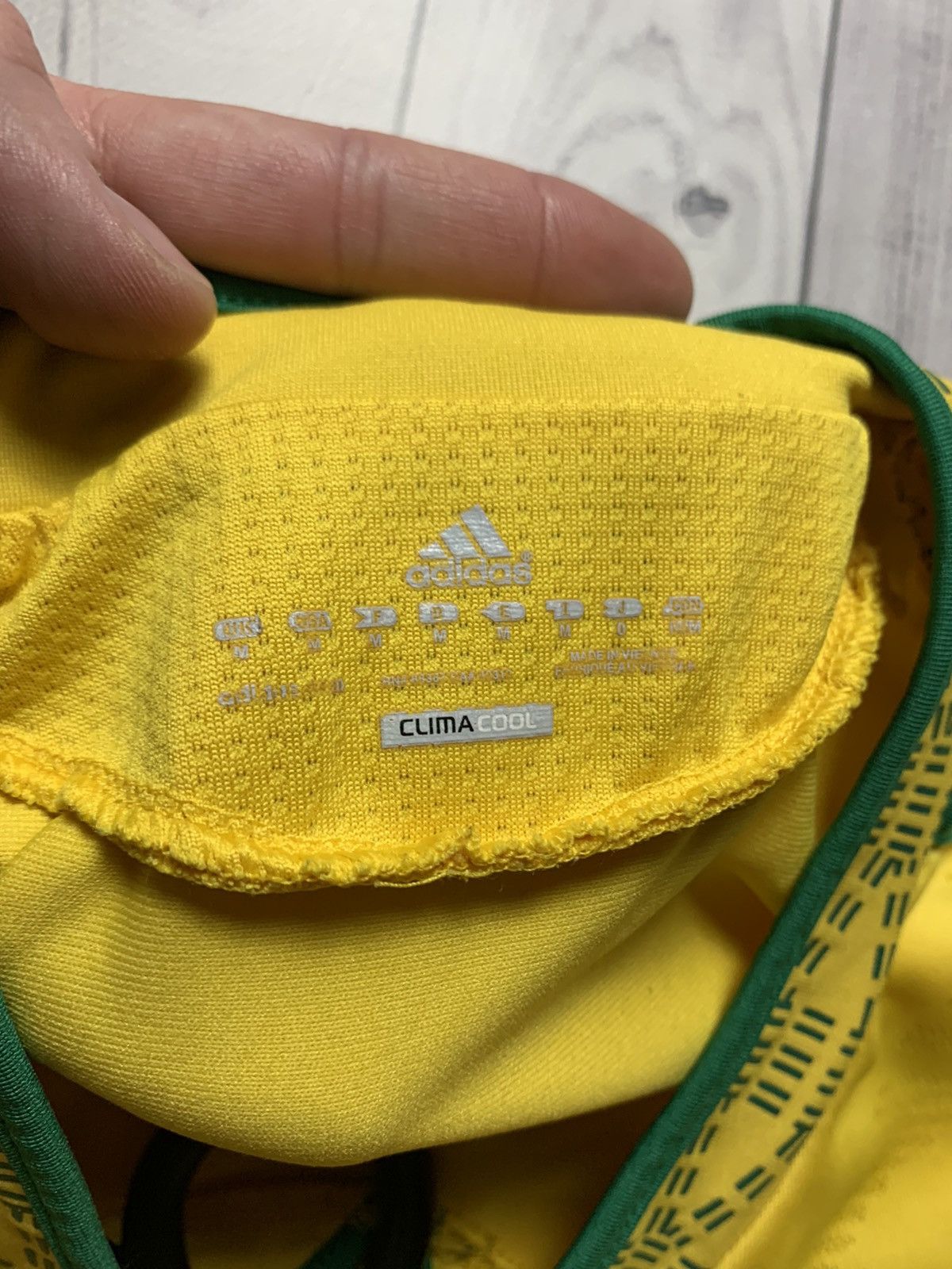 Adidas × Vintage Vintage South Africa adidas soccer jersey size M Size US M / EU 48-50 / 2 - 5 Thumbnail