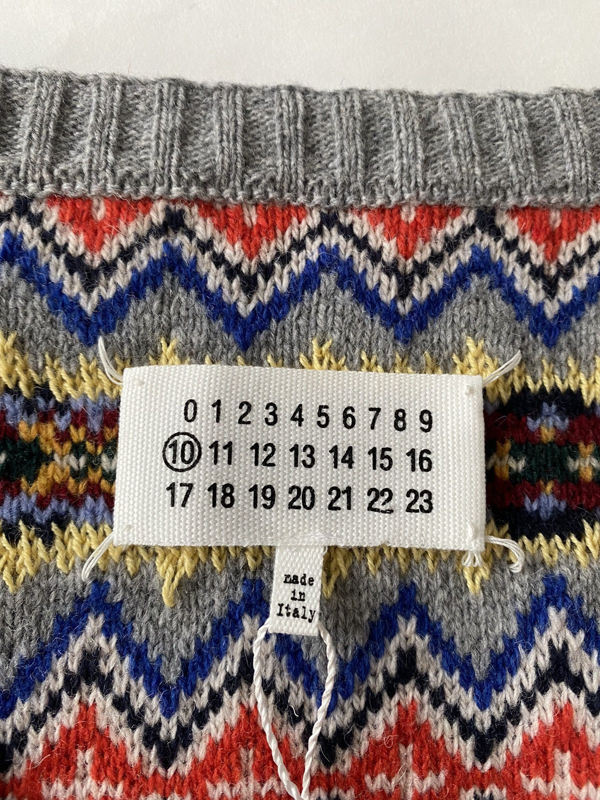 Maison Margiela Maison Margiela SS21 Sample BNWT Cropped Inside Out Sweater Size US S / EU 44-46 / 1 - 8 Thumbnail