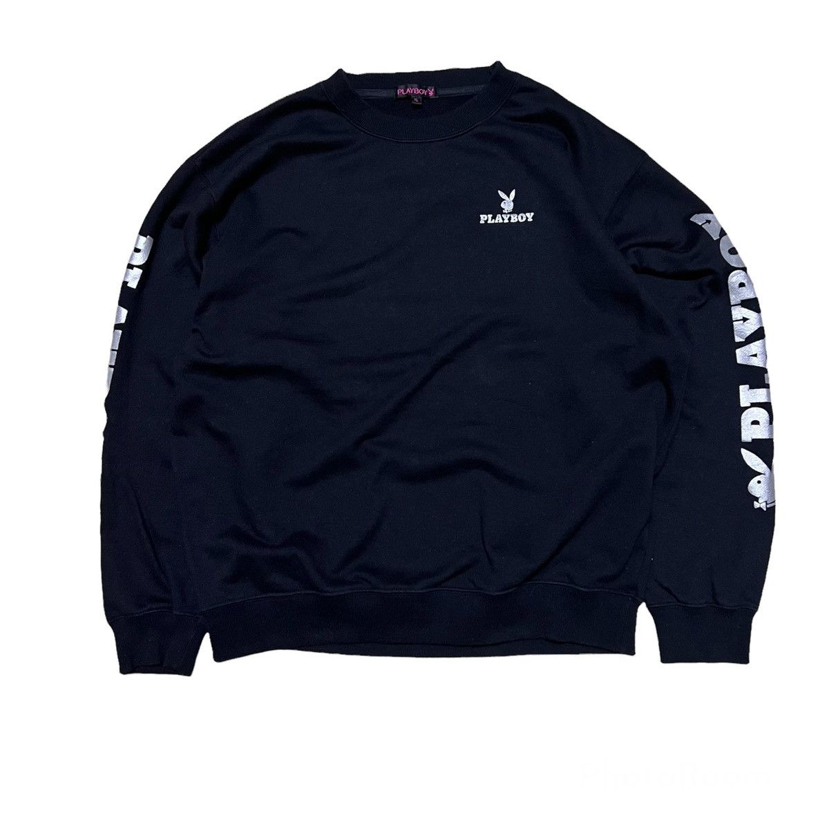 Playboy Playboy Big Logo Sweatshirt Size US XL / EU 56 / 4 - 2 Thumbnail