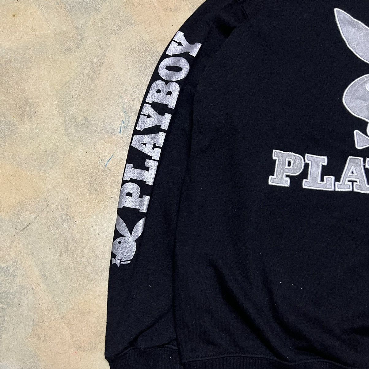 Playboy Playboy Big Logo Sweatshirt Size US XL / EU 56 / 4 - 4 Thumbnail